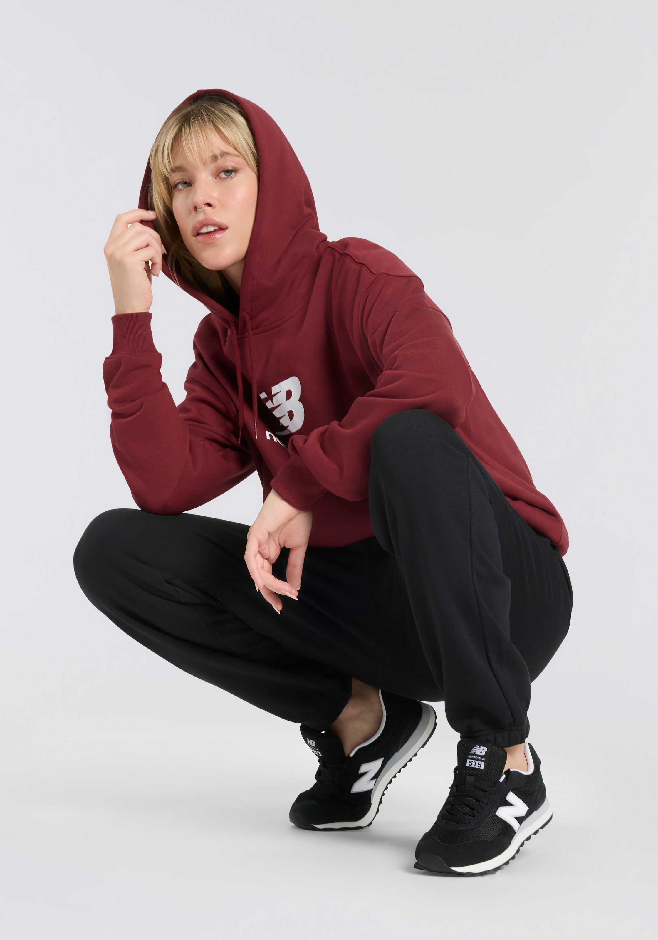 New Balance Kapuzensweatshirt »Sport Essentials French Terry Logo Hoodie«