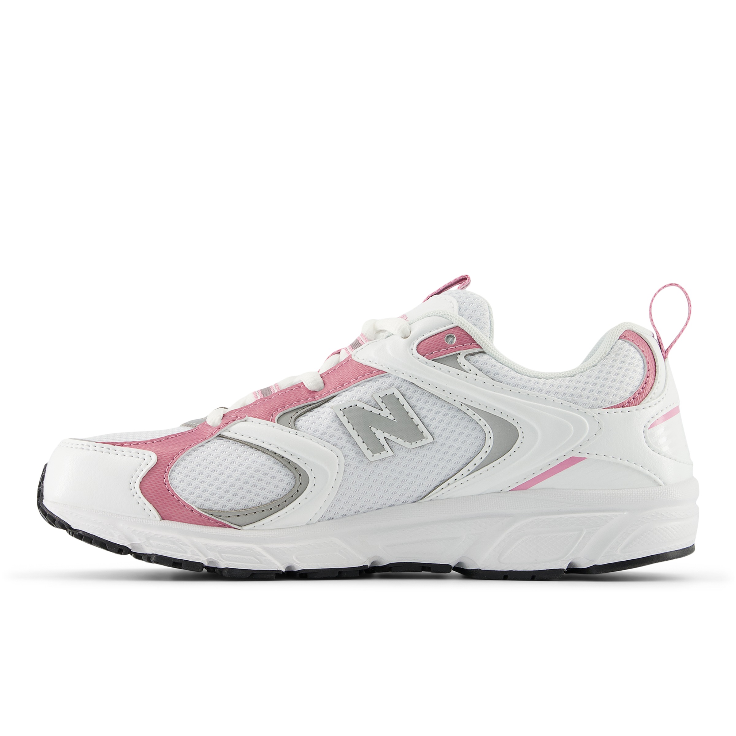 New Balance 408 Sneaker White/Silver Metallic 43 2