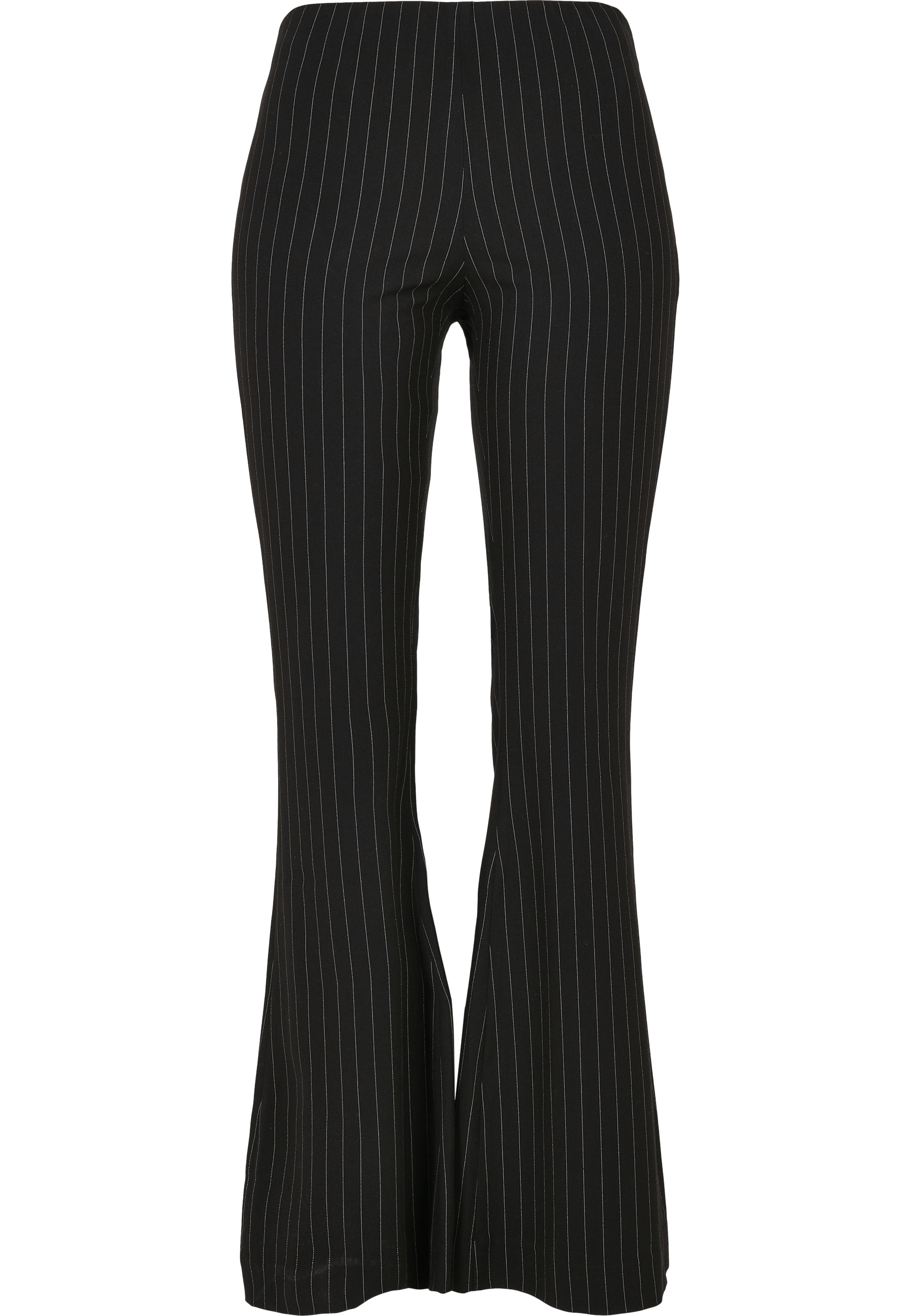 URBAN CLASSICS Stoffhose "Urban Classics Damen Ladies Flared Pin Stripe Pan günstig online kaufen