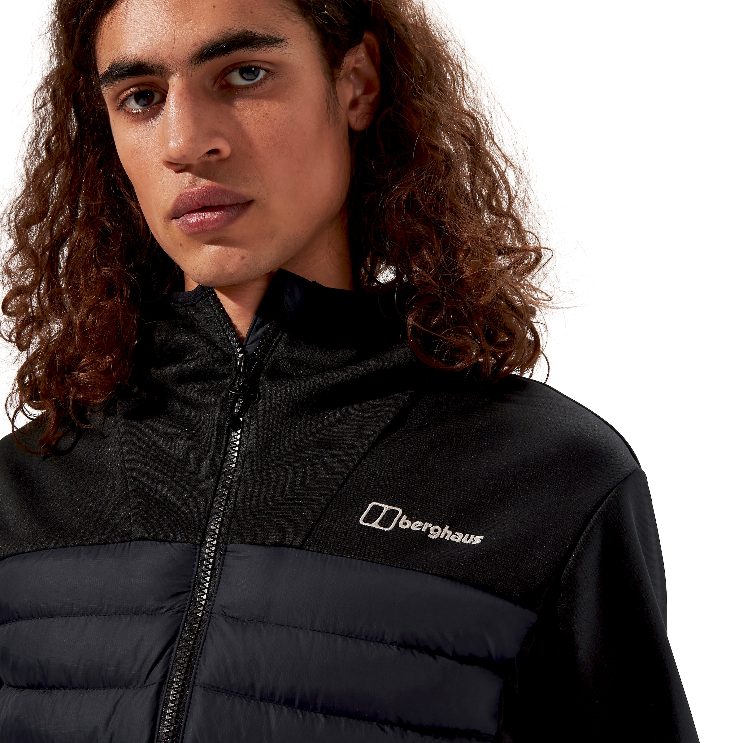 Berghaus Hybridjacke »VASKYE HOODED HYBRID JACKET« mit Kapuze mit Kapuze mit Kinnschutz, wasserabweisend und windabweisend