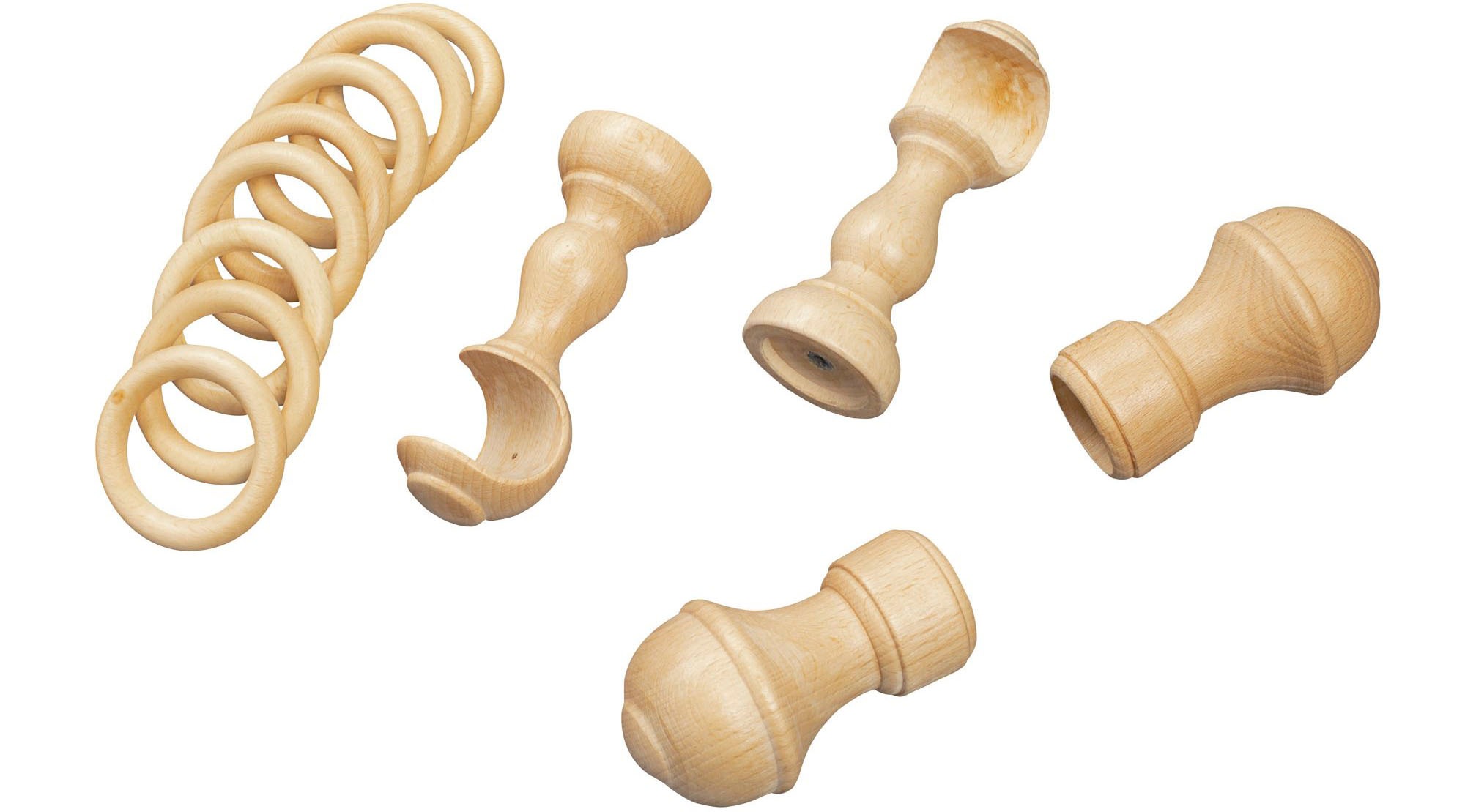 SN DECO GROUP Gardinenstange »Ares«, 1 läufig-läufig, Fixmaß