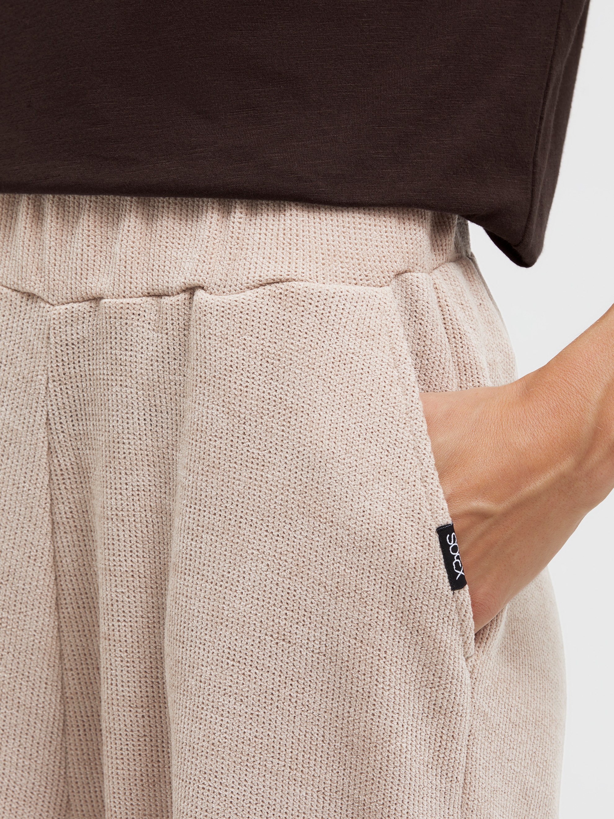 SOCCX Schlupfhose  mit Elastikbund & seitlichen Taschen