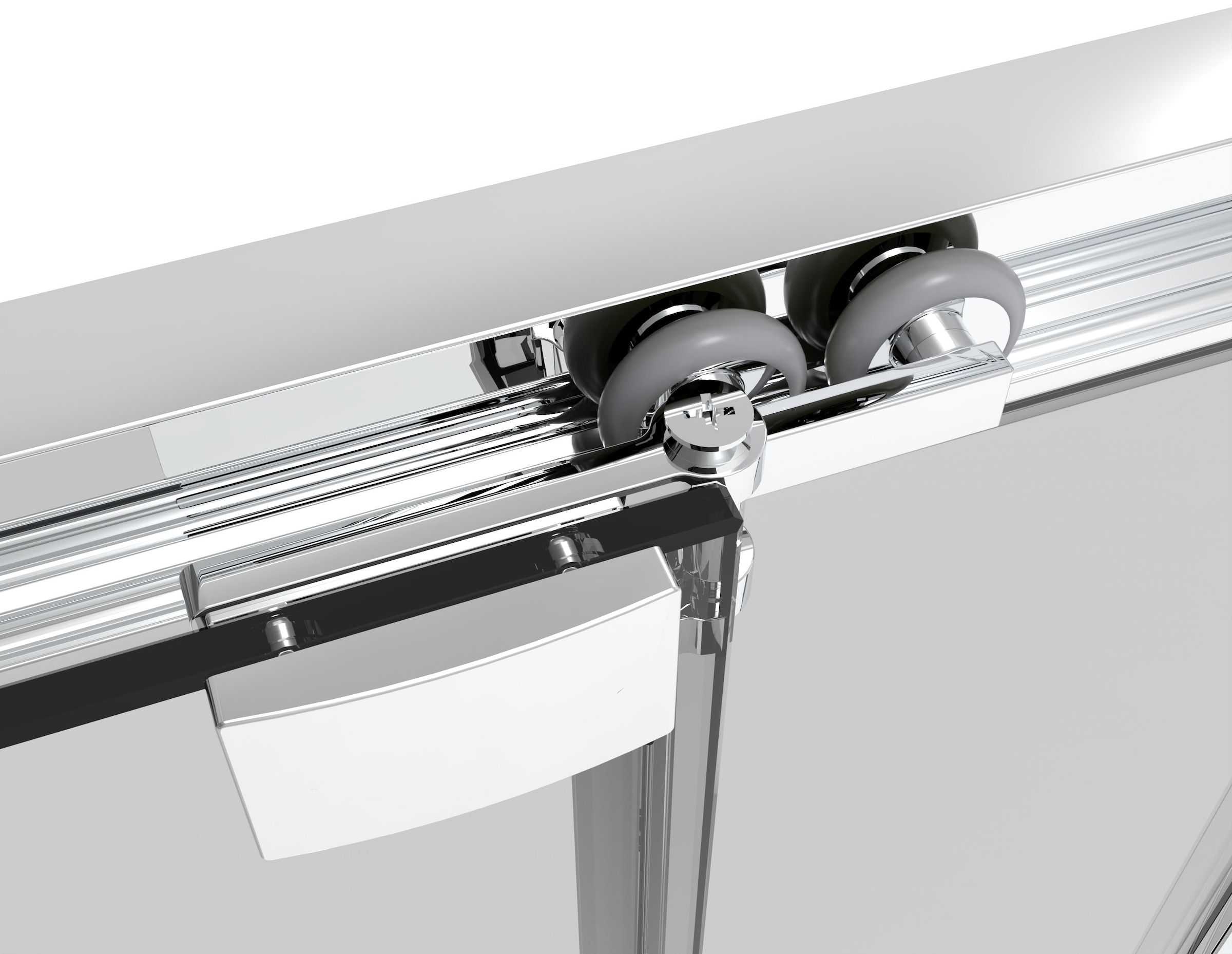 Sanotechnik Eckdusche »Sanotechnik SlimLine Eckduschkabine chrom«