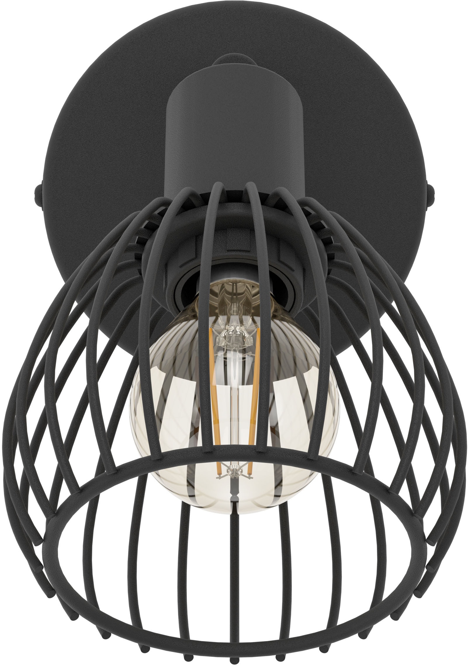 EGLO Deckenspot »SONNINO Spotlampe - Stahl - E14 - 1X40W - IP20« E14 1 Stk. Wandleuchte, Wandspot, schwenkbar, Strahler, L9,5 x B9,5 x AL18,5 cm