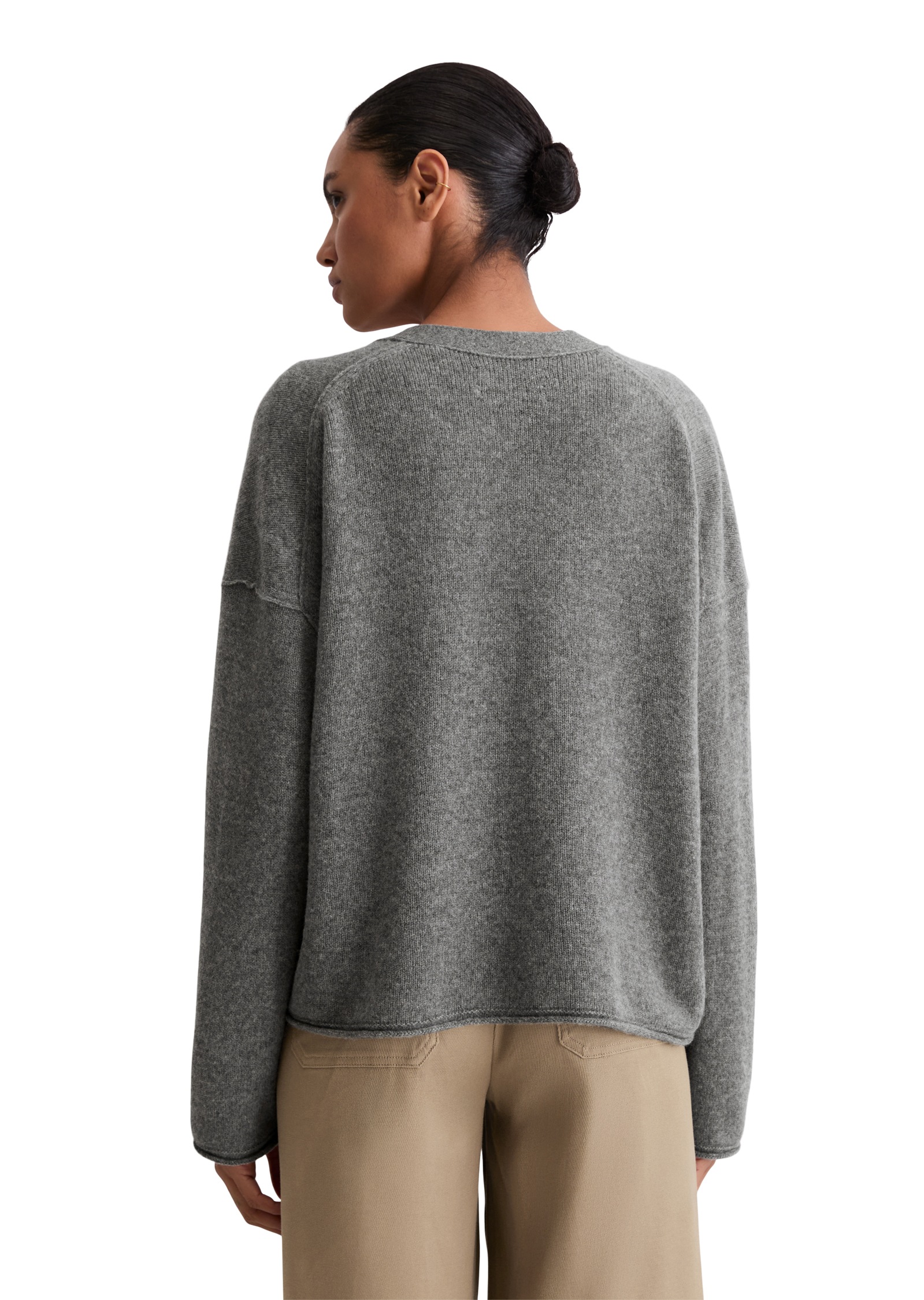 Marc OPolo Strickjacke "oversized aus flauschiger Lambswool" günstig online kaufen