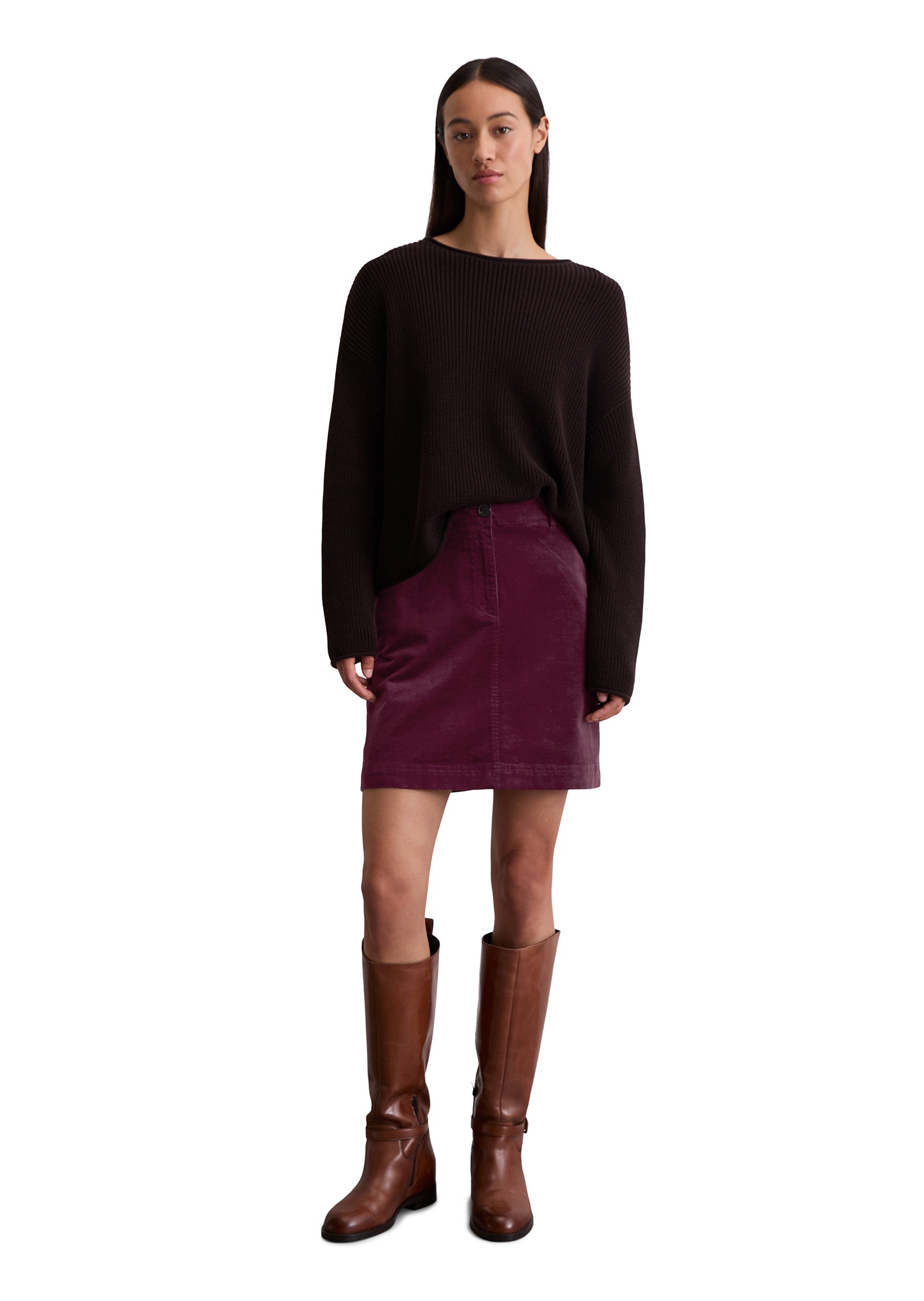 Marc O'Polo Webrock »aus Organic-Cotton-Modal-Stretch«