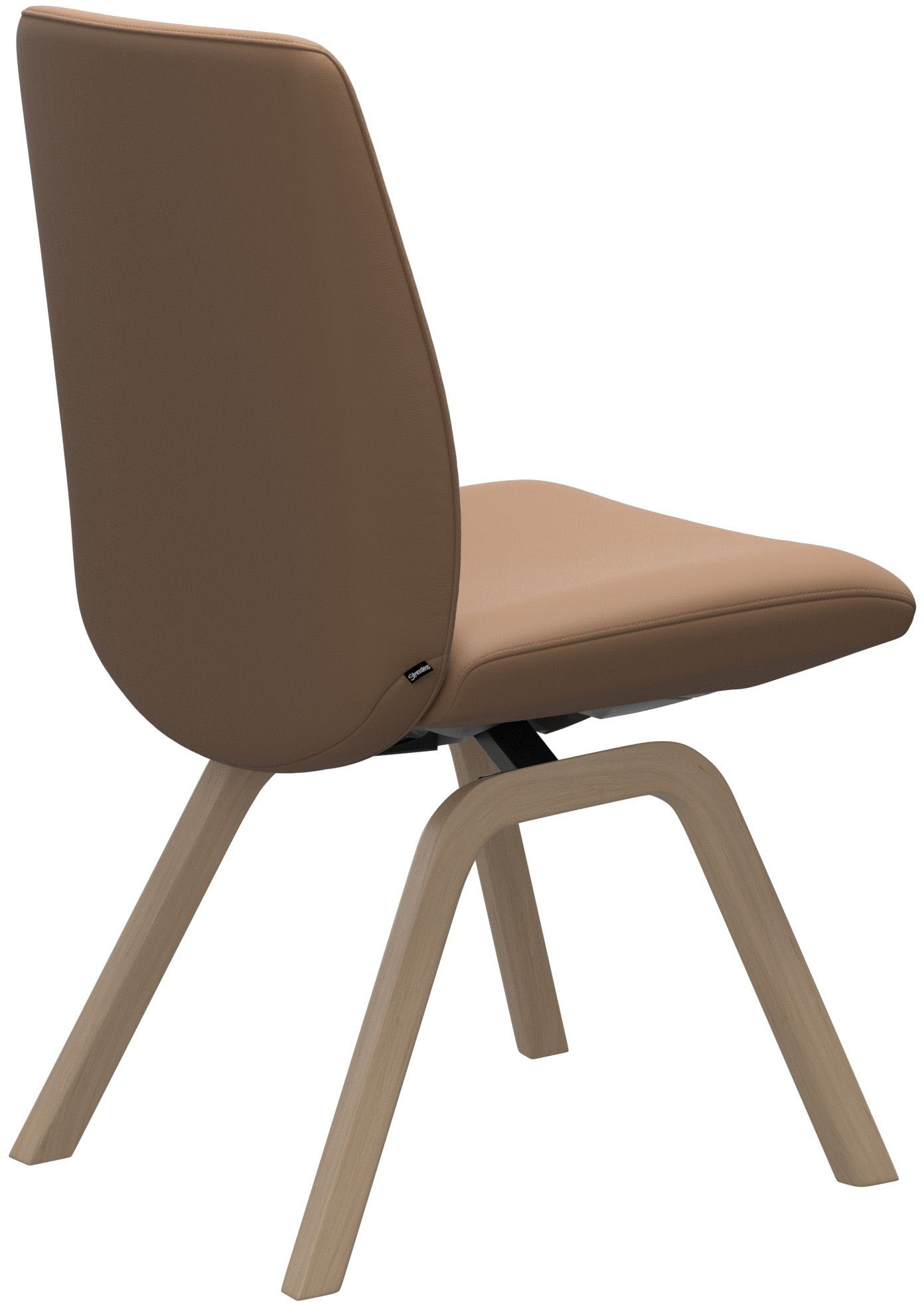 Stressless® Polsterstuhl »Laurel«, Leder BATICK, Low Back, Größe L, mit schräggestellten Beinen in Eiche natur