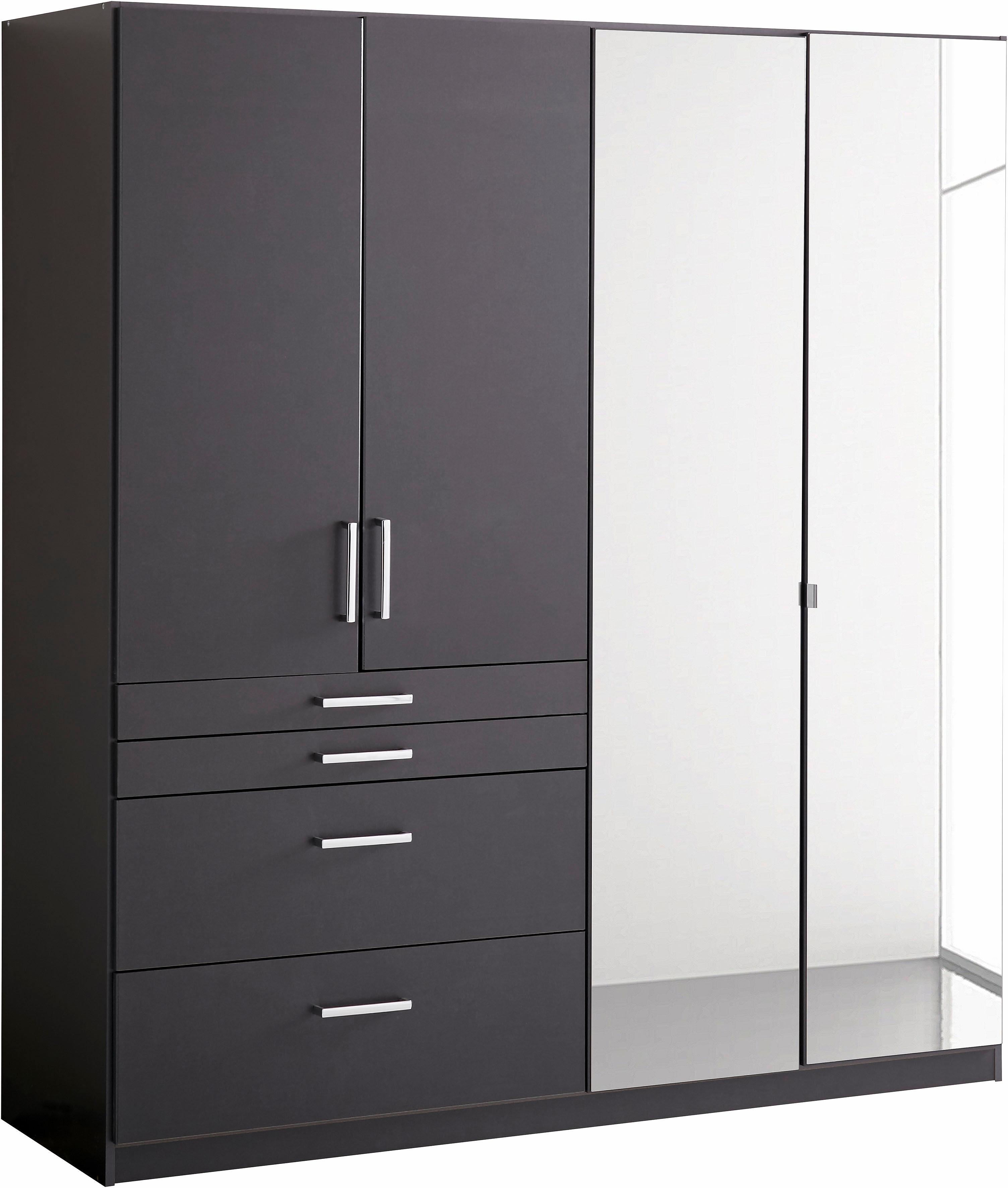 rauch Kleiderschrank "Harburg im Schlafzimmer" Schlafzimmerschrank Schrank Garderobe mit Spiegel