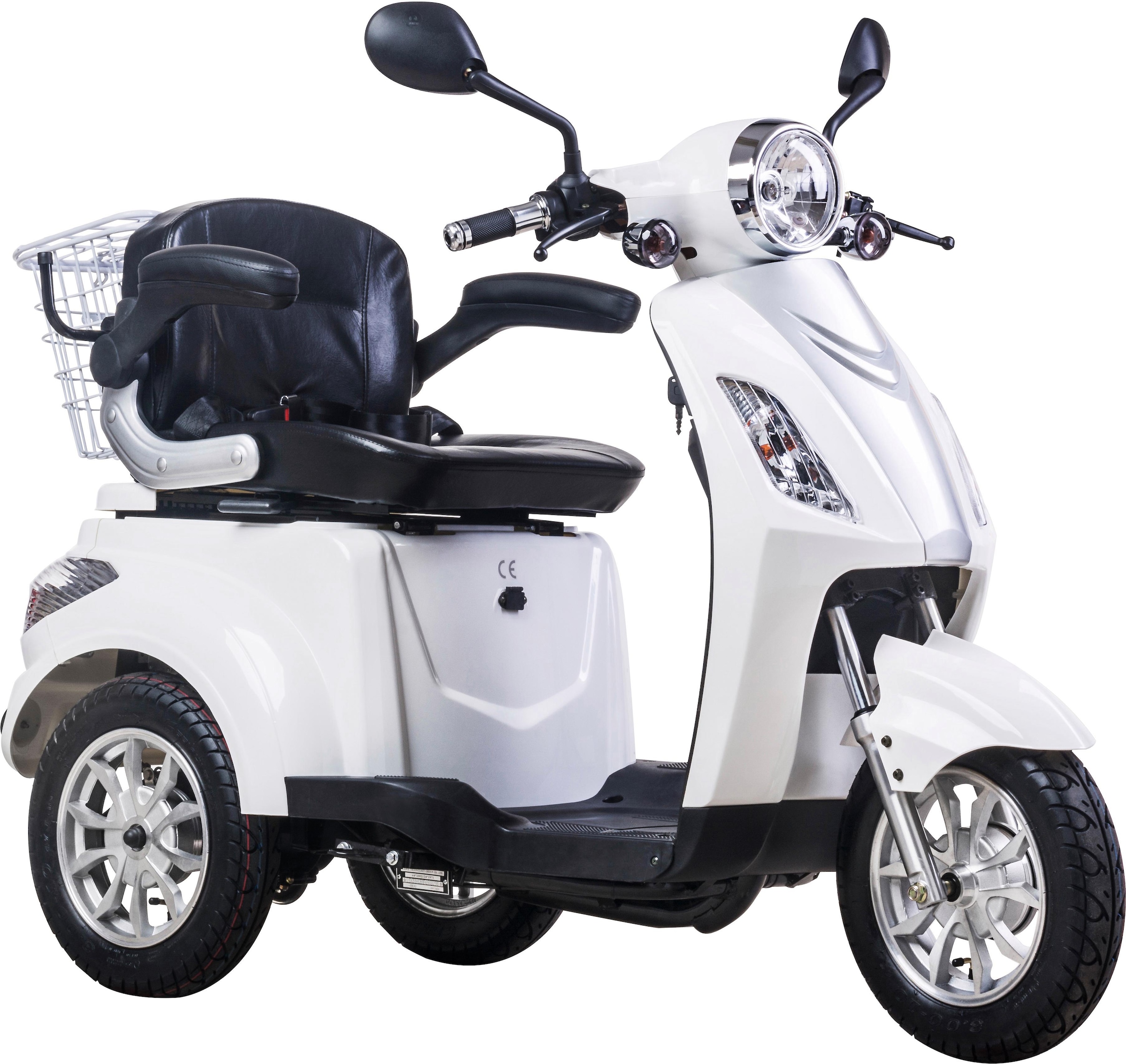 ZTECH Elektromobil "ZT-15", B:69cm H:108cm L:165cm, weiß, Elektromobile