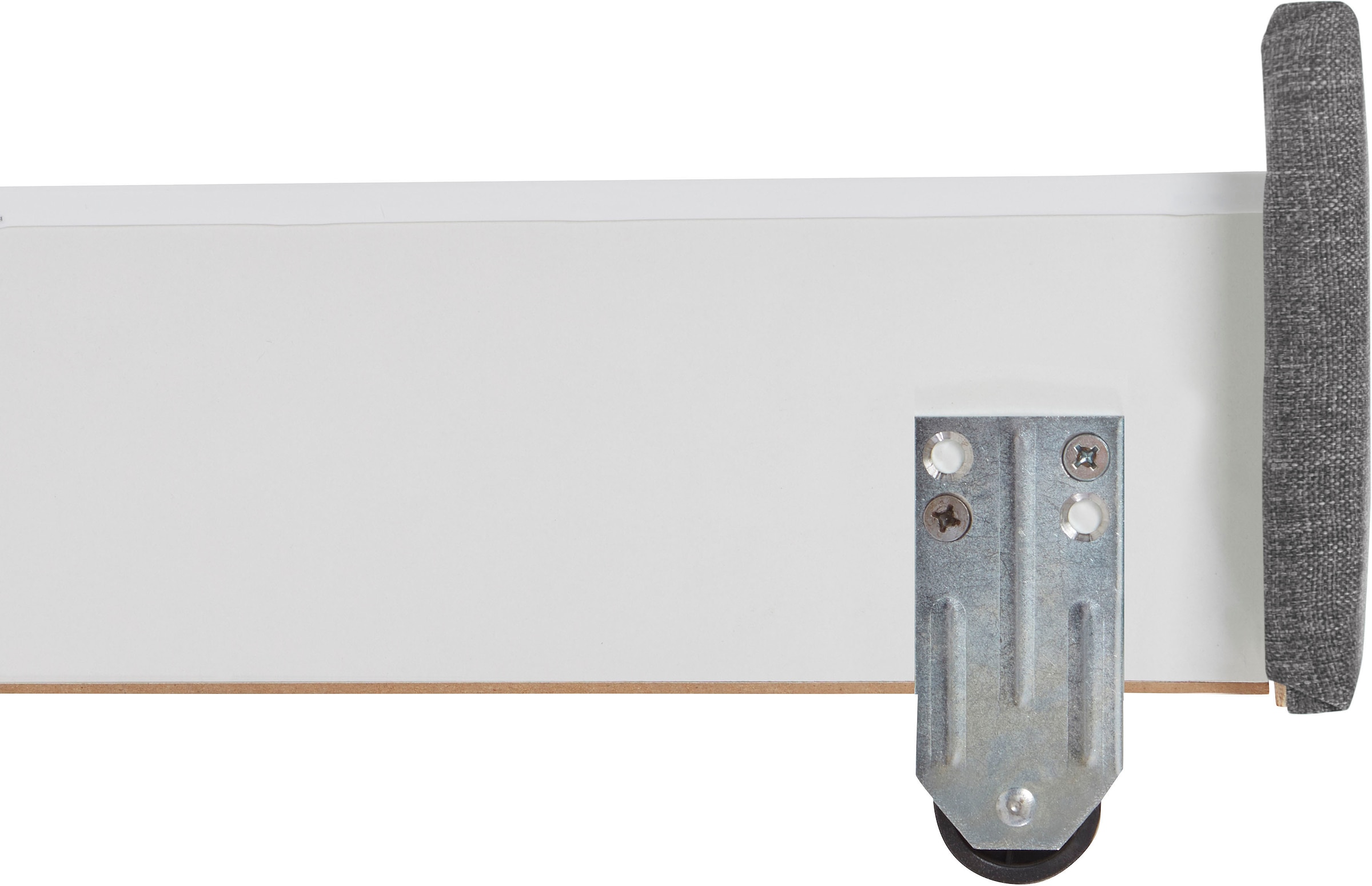 INOSIGN Boxbett »Luan«, Schubkästen, LED-Beleuchtung und Topper, in Breite 120 cm und 180 cm