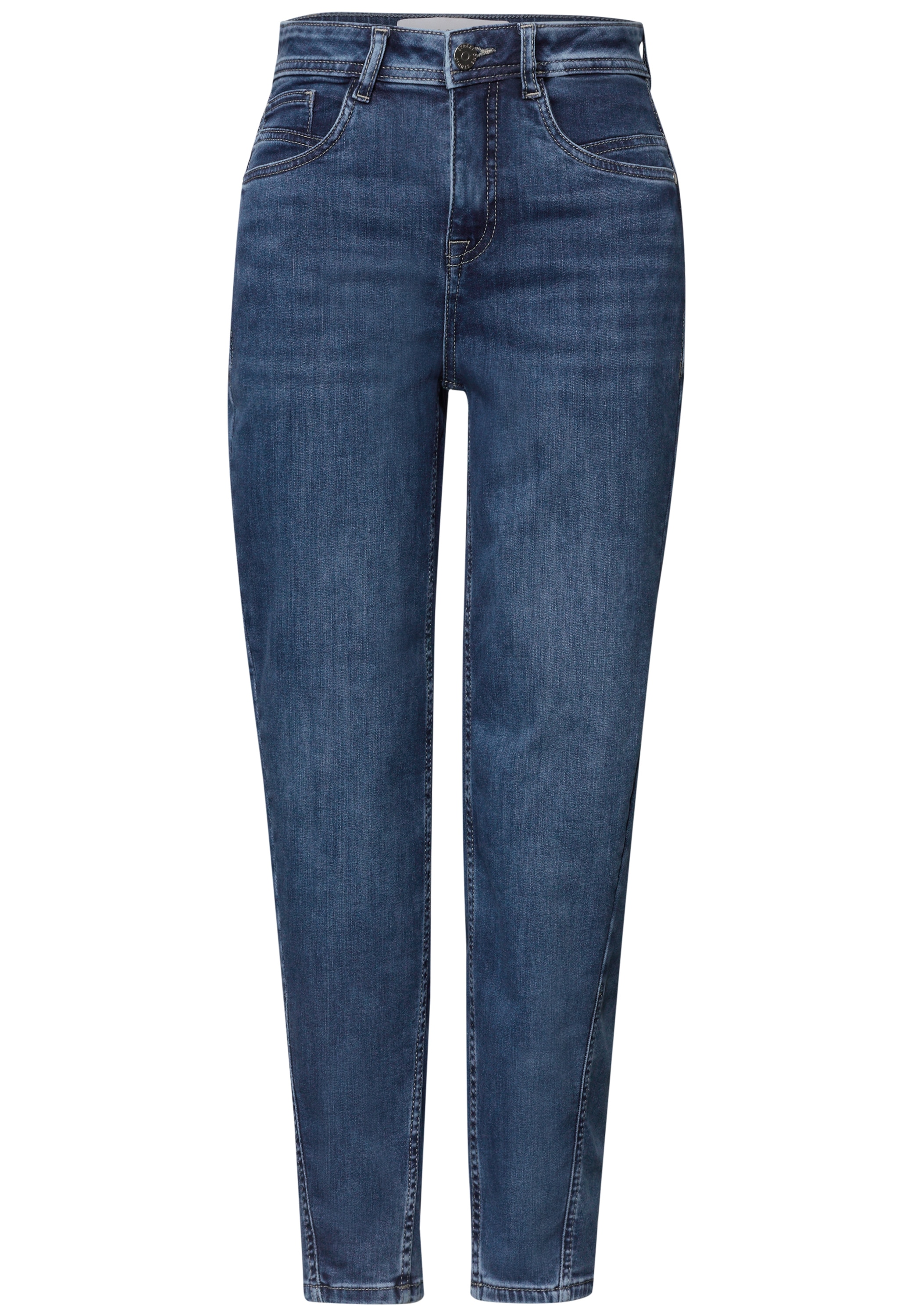 STREET ONE STUDIO Loose-fit-Jeans High Waist