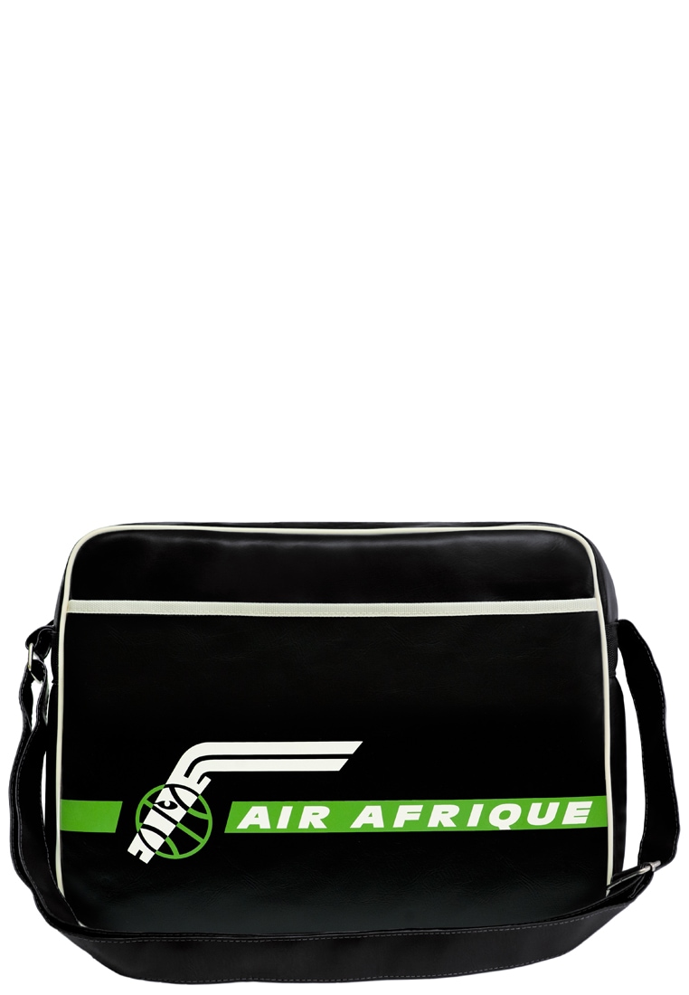 LOGOSHIRT Schultertasche "Air Afrique", mit Air Afrique-Frontprint