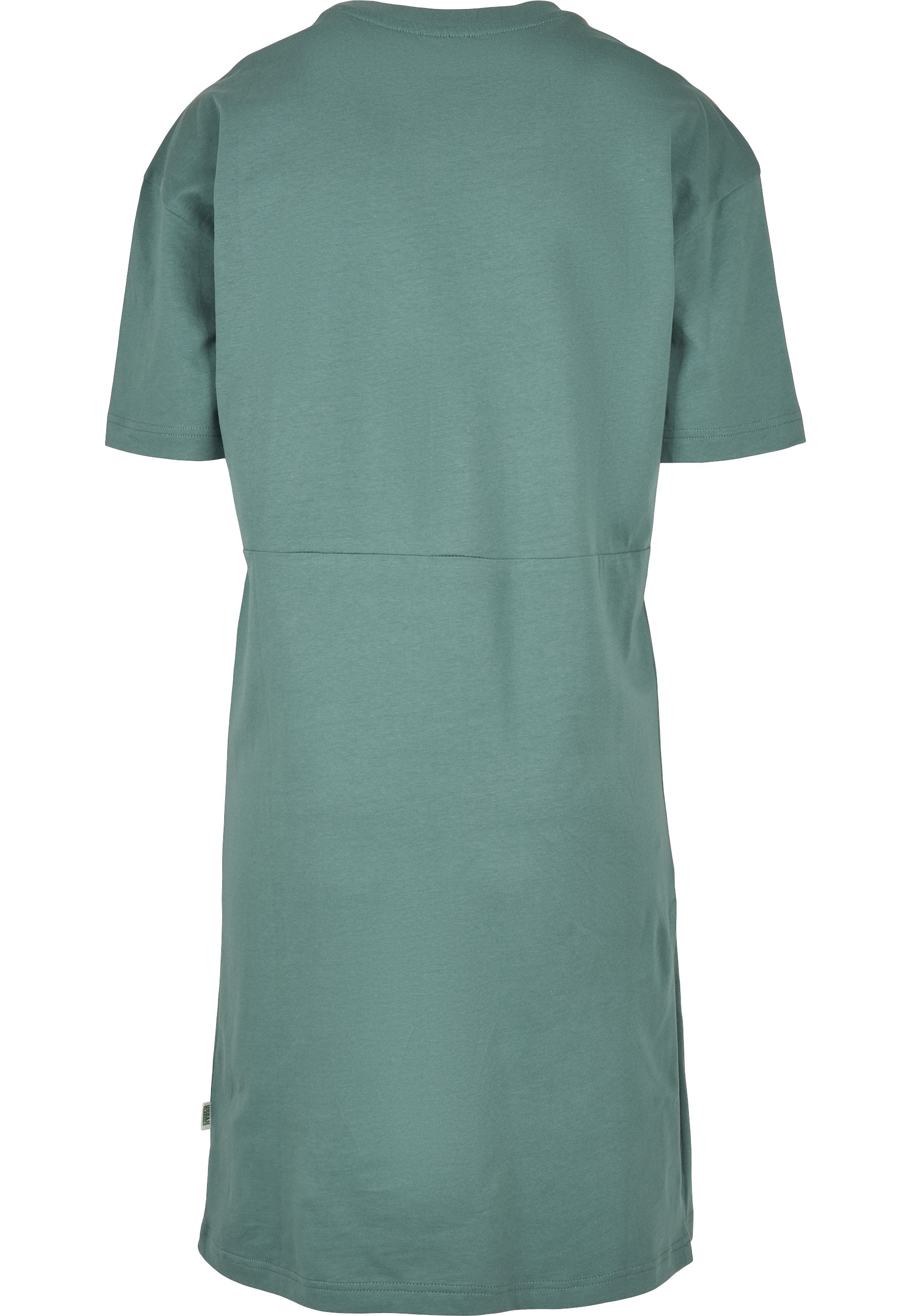 URBAN CLASSICS A-Linien-Kleid »Urban Classics Damen Ladies Organic Oversized Slit Tee Dress« 1 Stk. tlg.