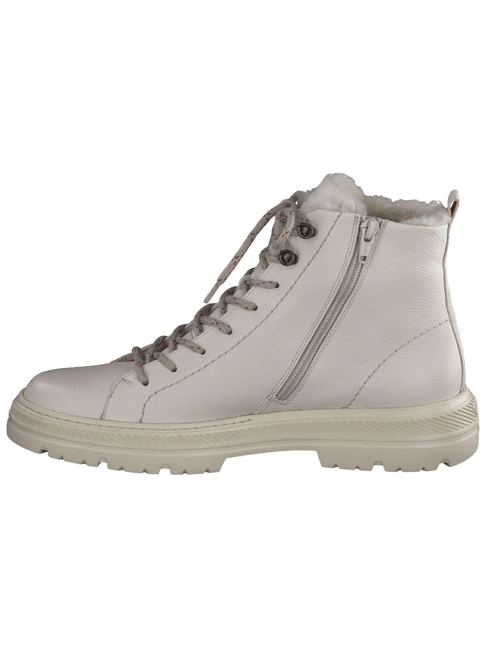 Paul Green Schnürstiefelette "Paul Green Stiefelette Glattleder" günstig online kaufen