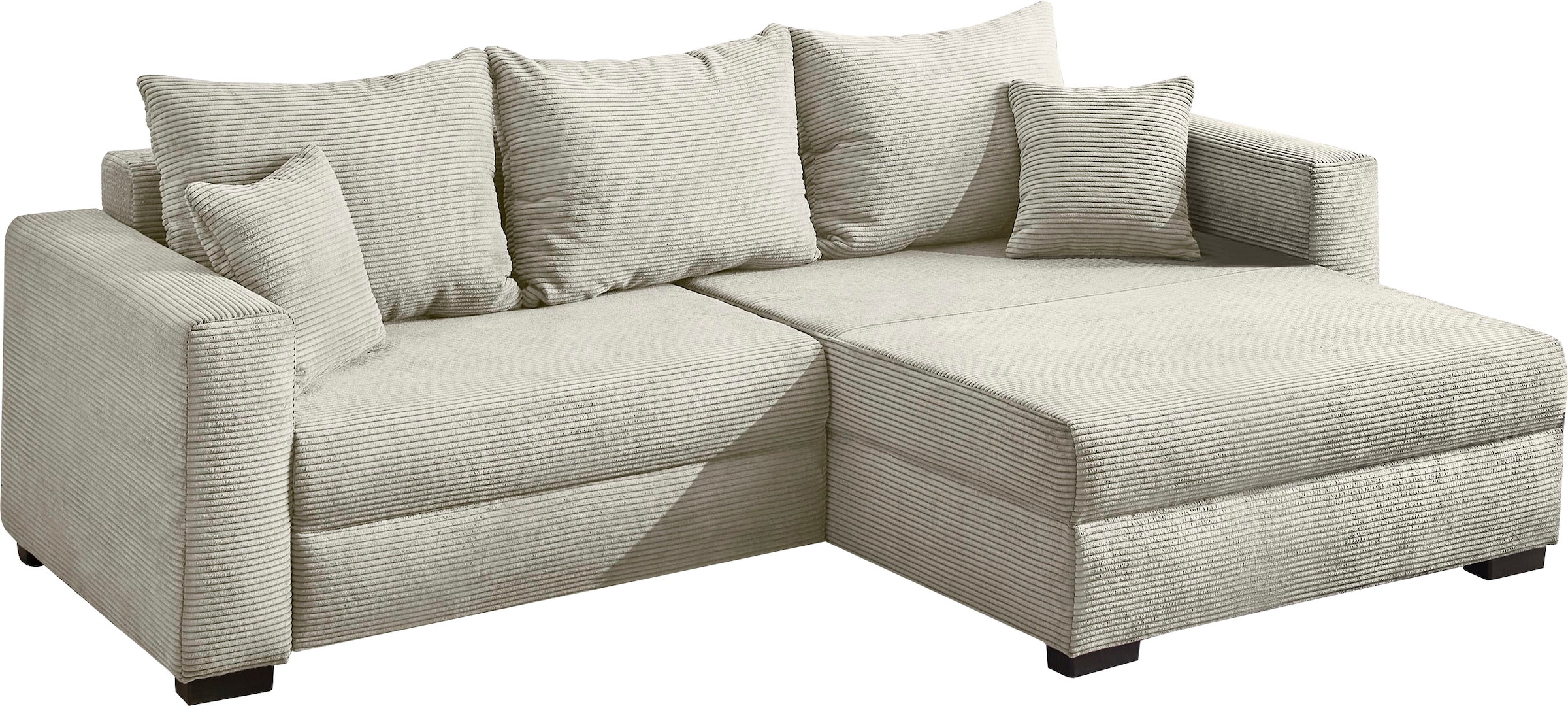 Jockenhöfer Gruppe Ecksofa "Elmau, L-Form", inkl. Bettfunktion, Bettkasten, günstig online kaufen