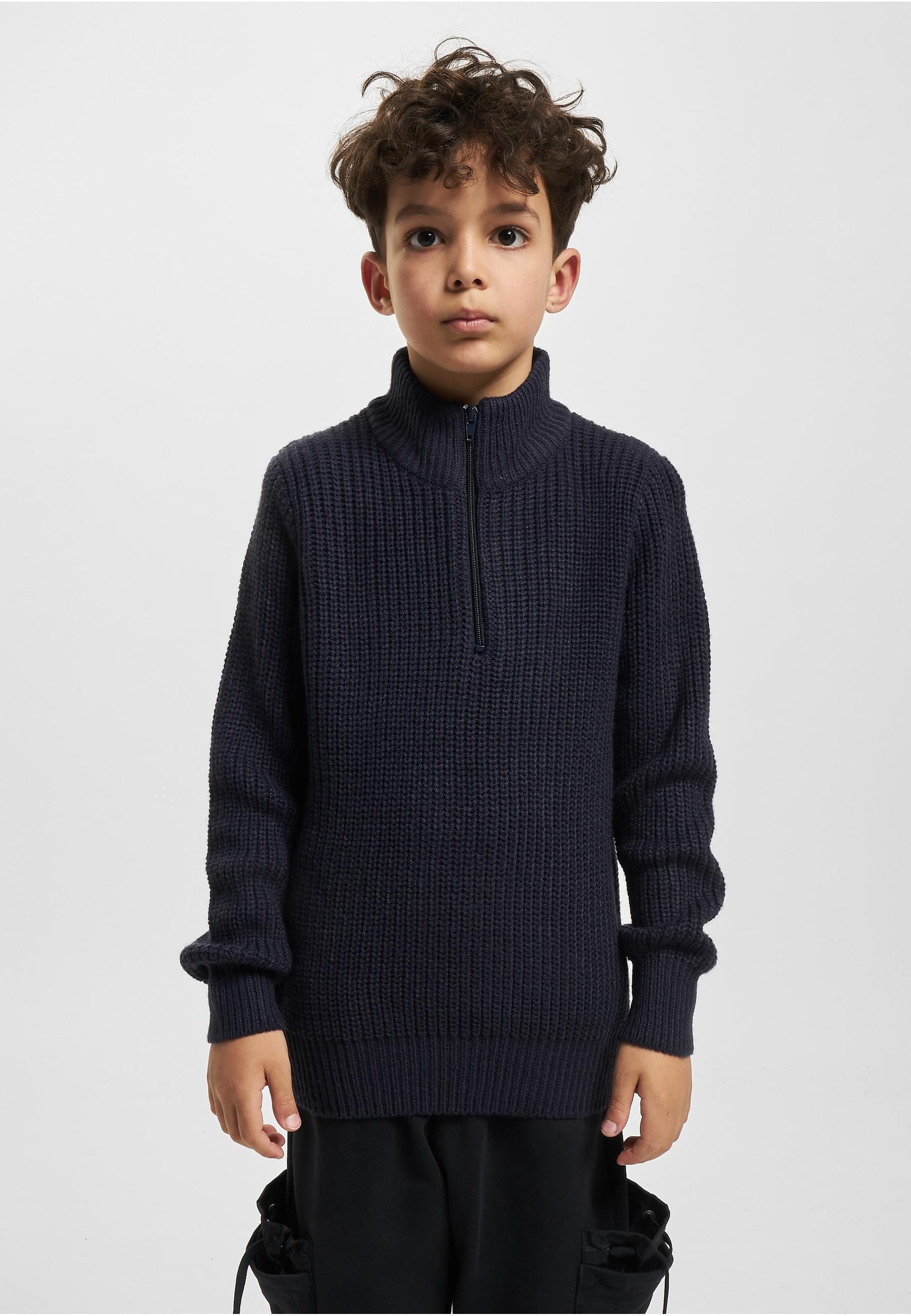 Brandit Rundhalspullover »Brandit Unisex Kids Marine Troyer Pullover« 1 Stk. tlg.