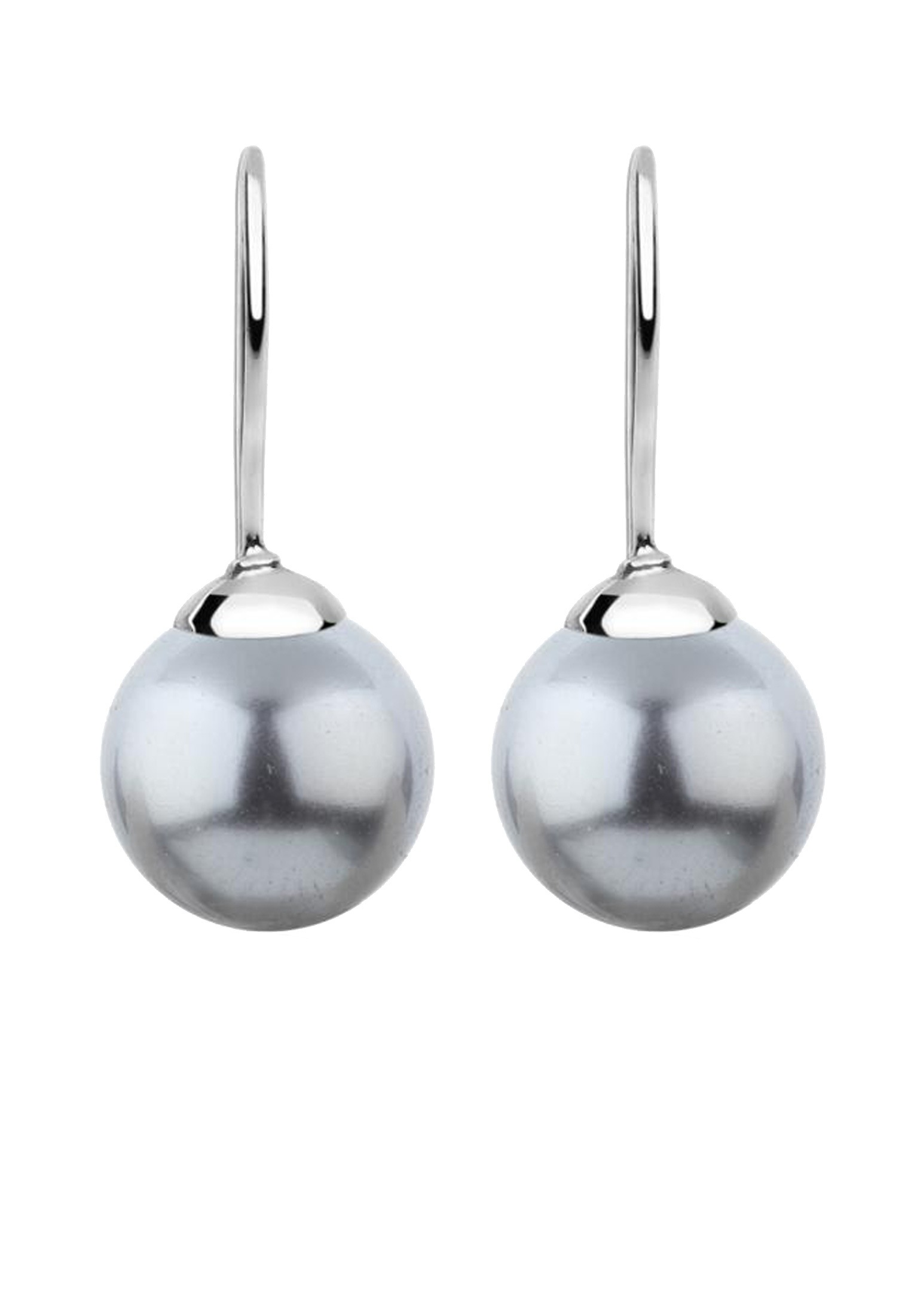 Nenalina Paar Ohrhänger »Hänger Basic Synthetische Perle 925 Silber«