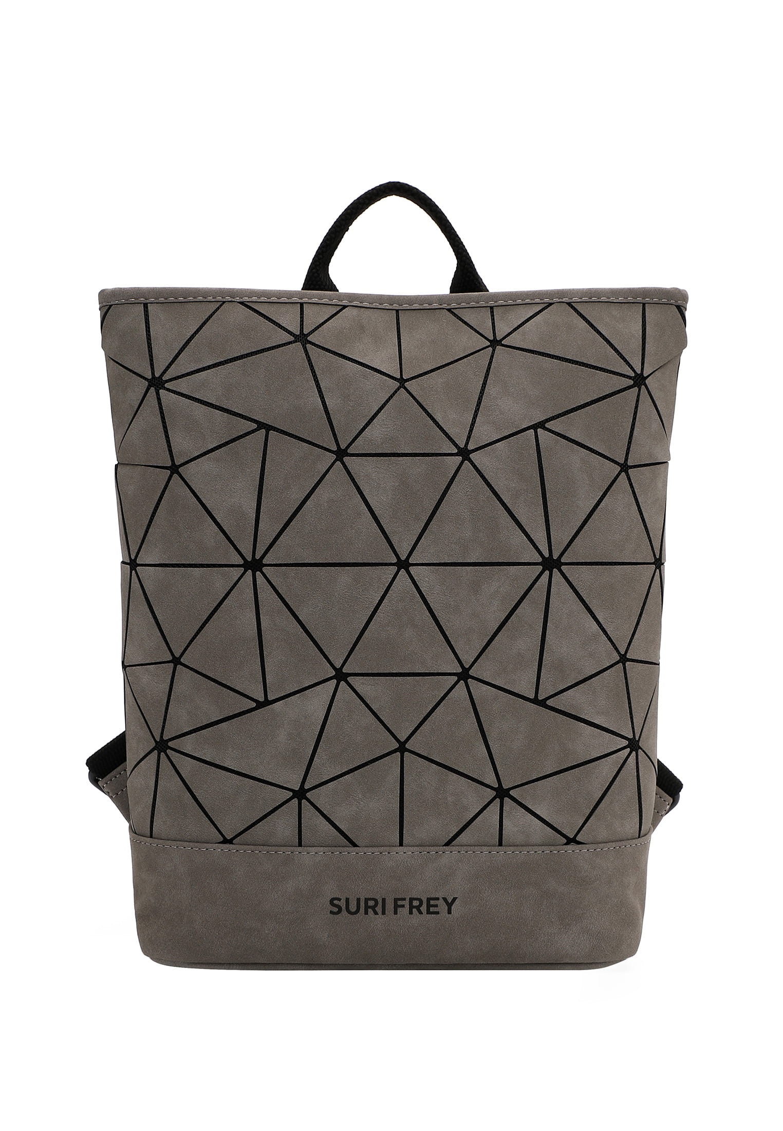 SURI FREY Rucksack "Rucksack SFY SURI Sports Jessy-Lu", grau, Obermaterial: 60% Polyurethan PU. 40% Polyester PES., Rucksäcke