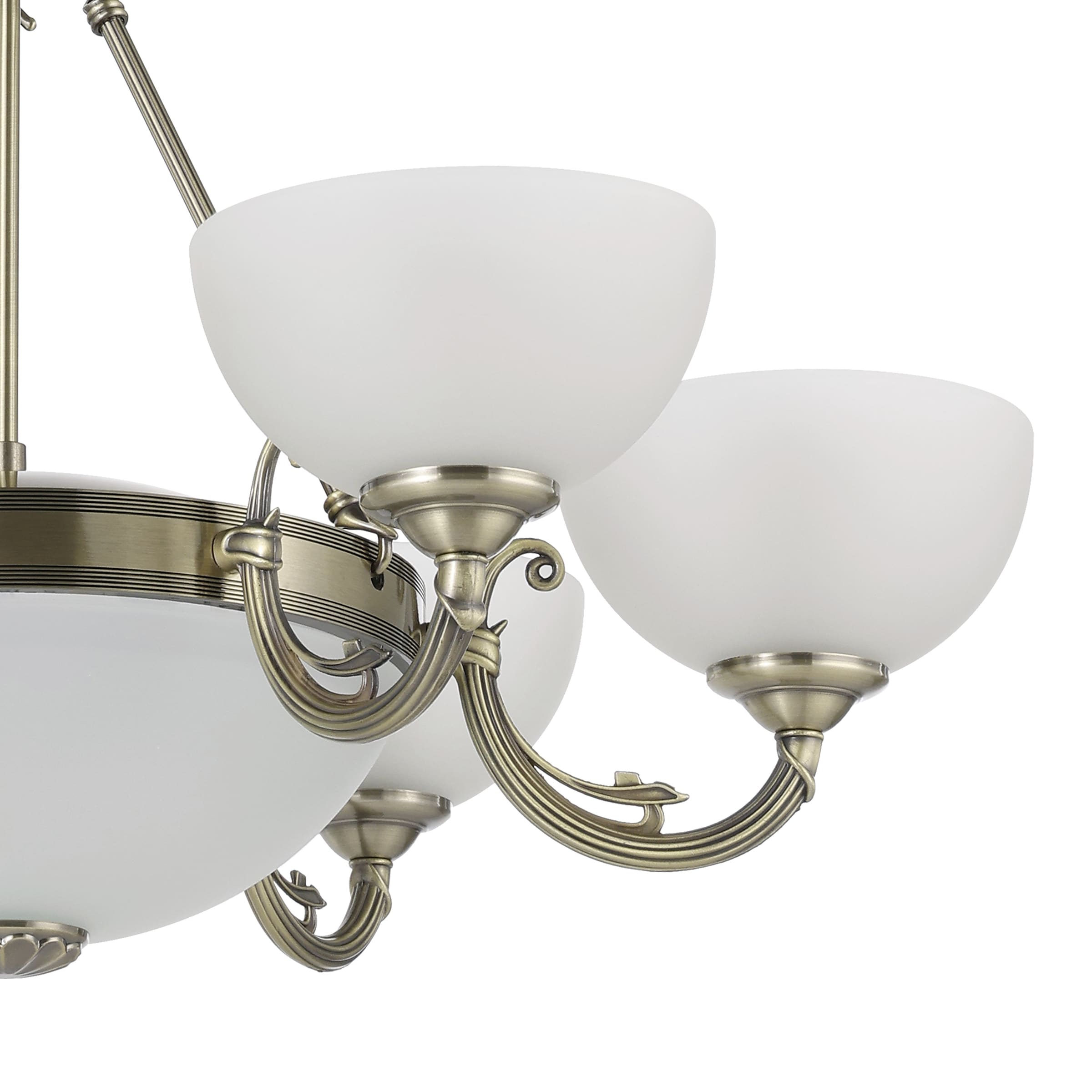 EGLO Hängeleuchte »SAVOY Pendellampe - Metallguss - E14;E27 - 6X40W;2X60W - IP20« E14 | E27 1 Stk. Hängelampe, Deckenlampe, Wohnzimmer, Esszimmer, H110 x Ø74 cm