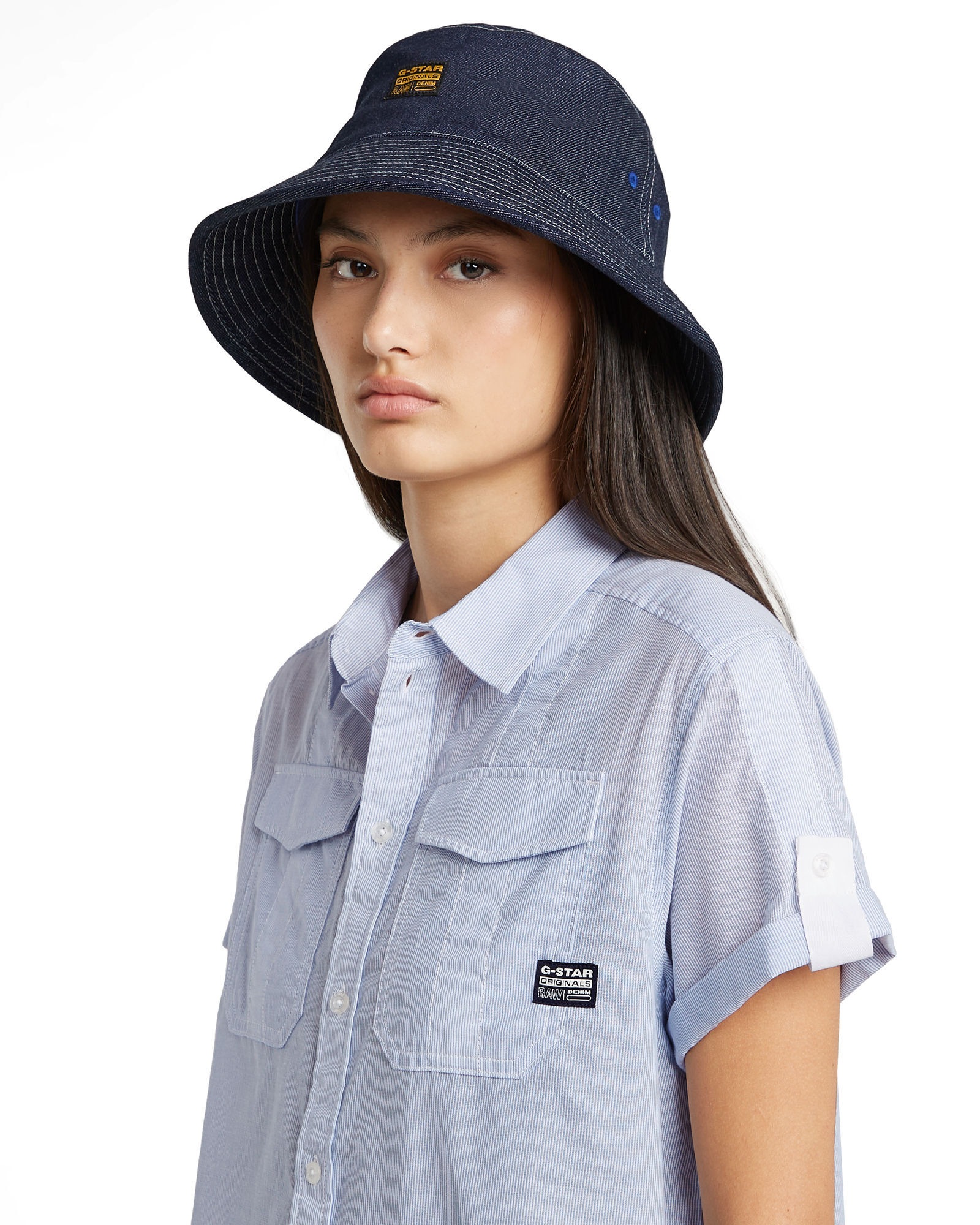 G-STAR Langarmshirt »Button Through Hemd«