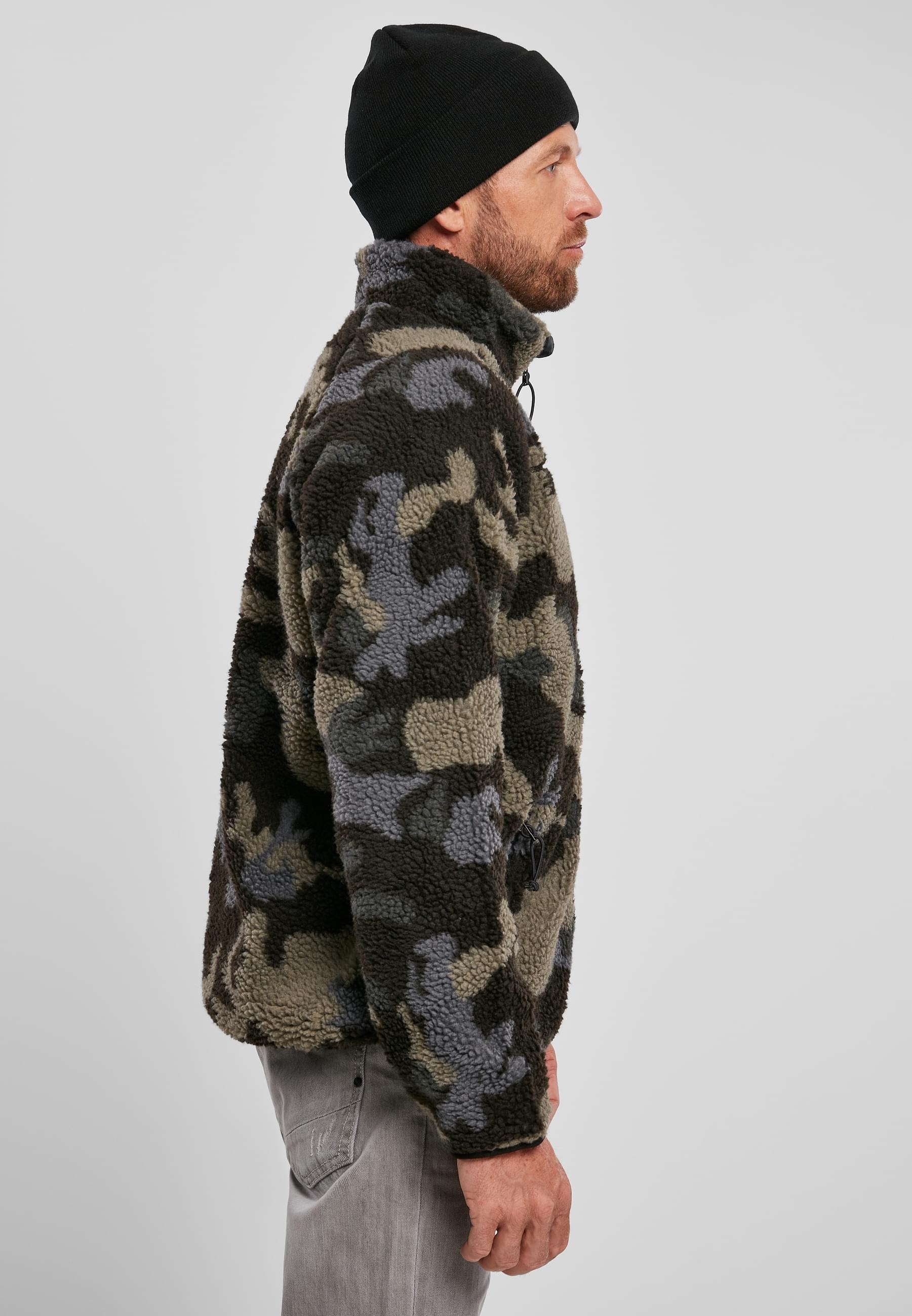 Brandit Allwetterjacke »Brandit Herren Teddyfleece Jacket«, (1 St.), ohne Kapuze