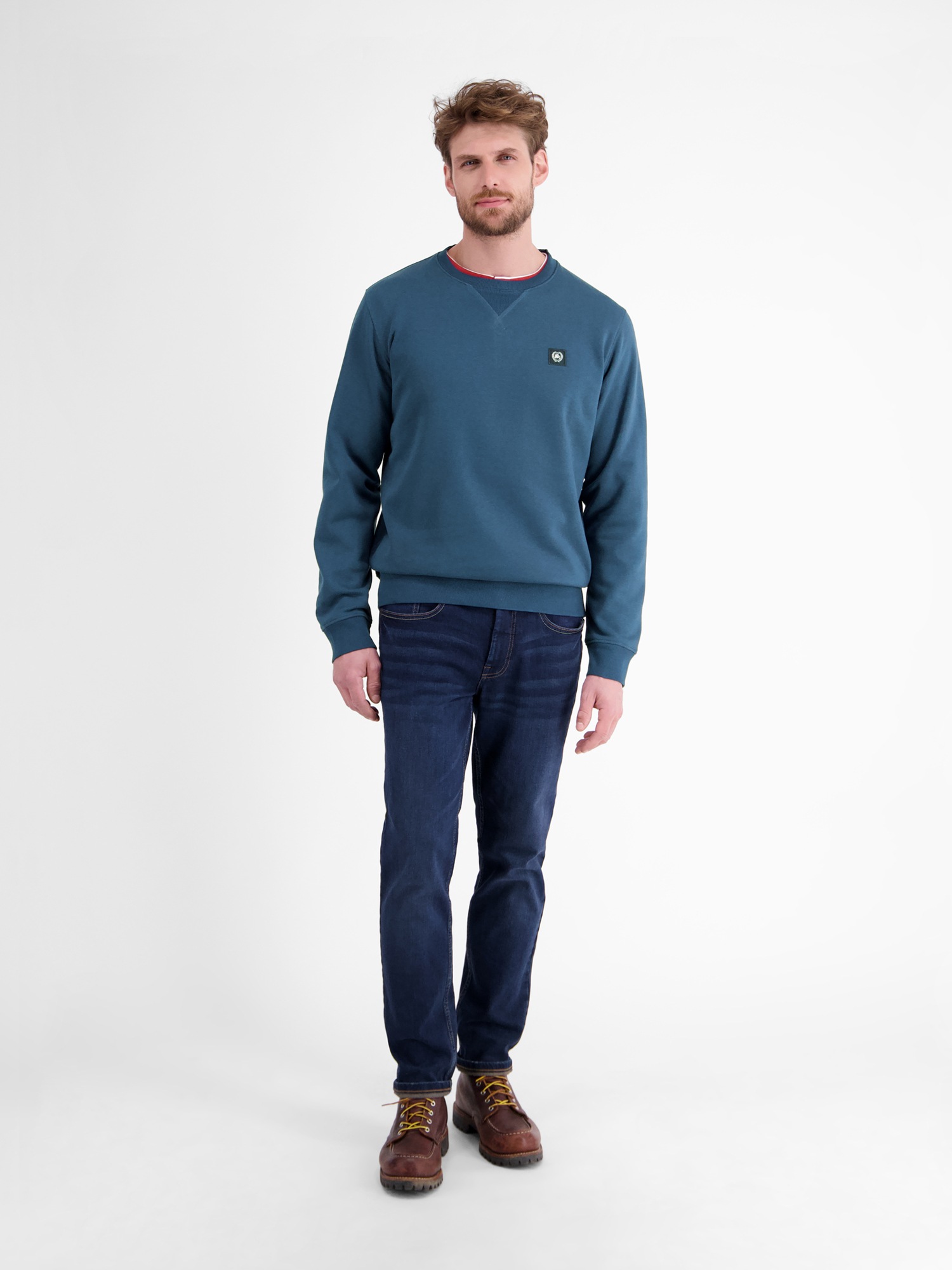 LERROS Sweatshirt »LERROS Urbaner Sweatshirtstyle für Herren«