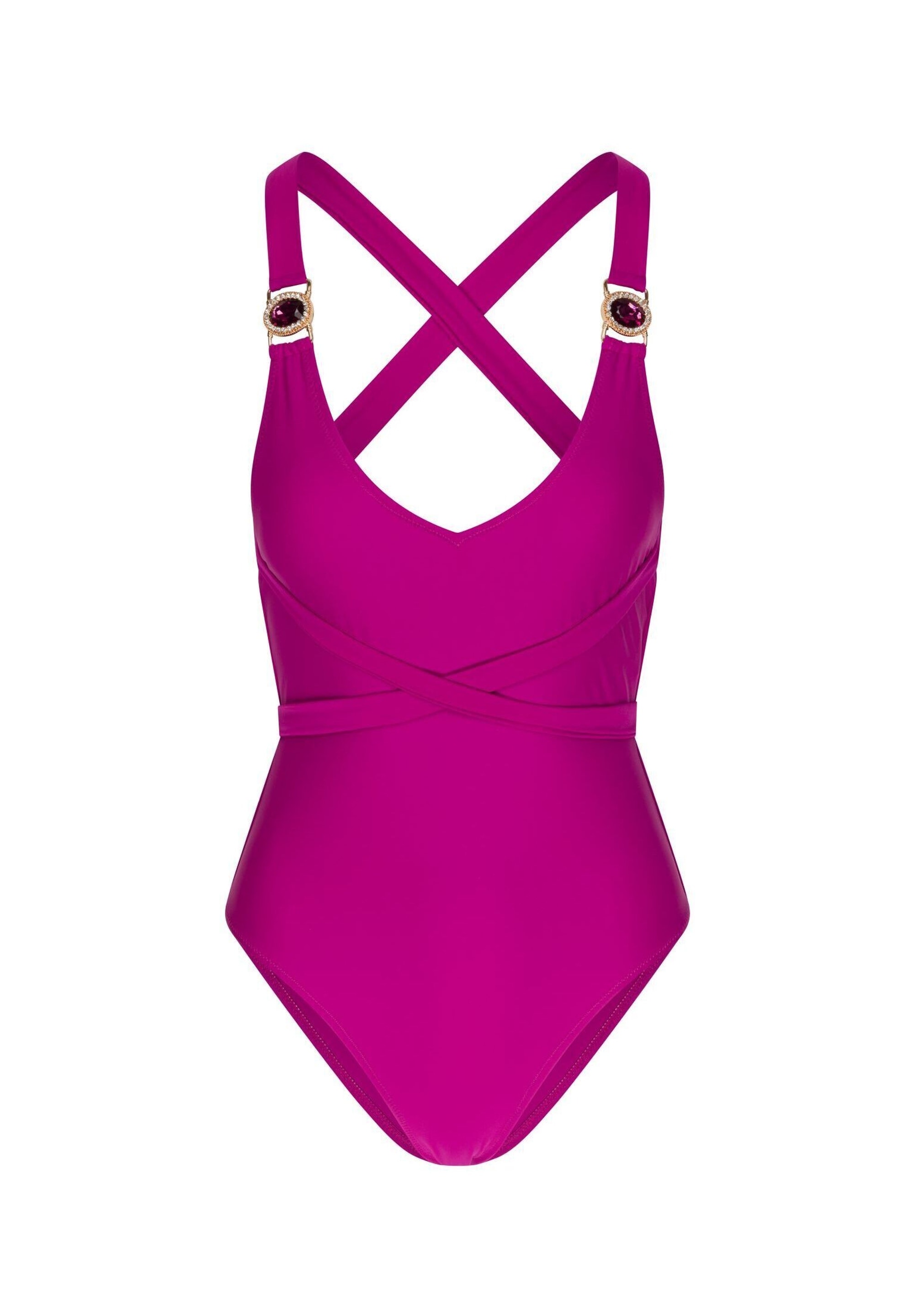 Moda Minx Badeanzug "Amour", (1 St.), mit tollem Steinbesatz günstig online kaufen