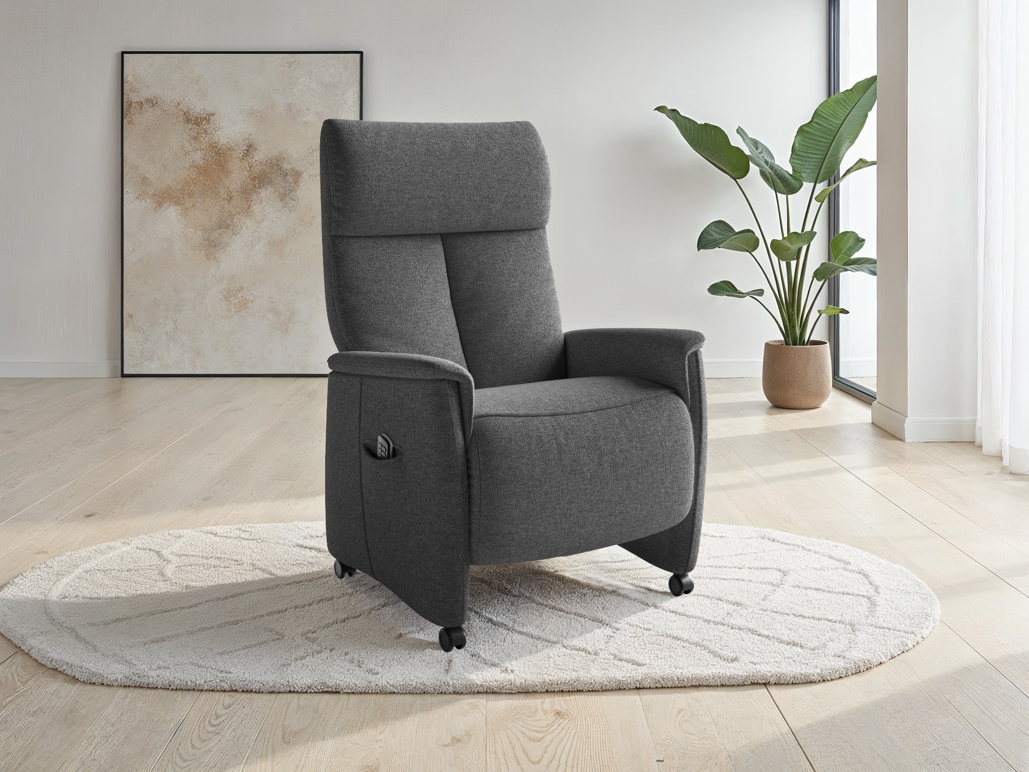 sit&more TV-Sessel "Cremona Comfort Plus" bis 200 Kg belastbar, mit Herz-Waage Funktion