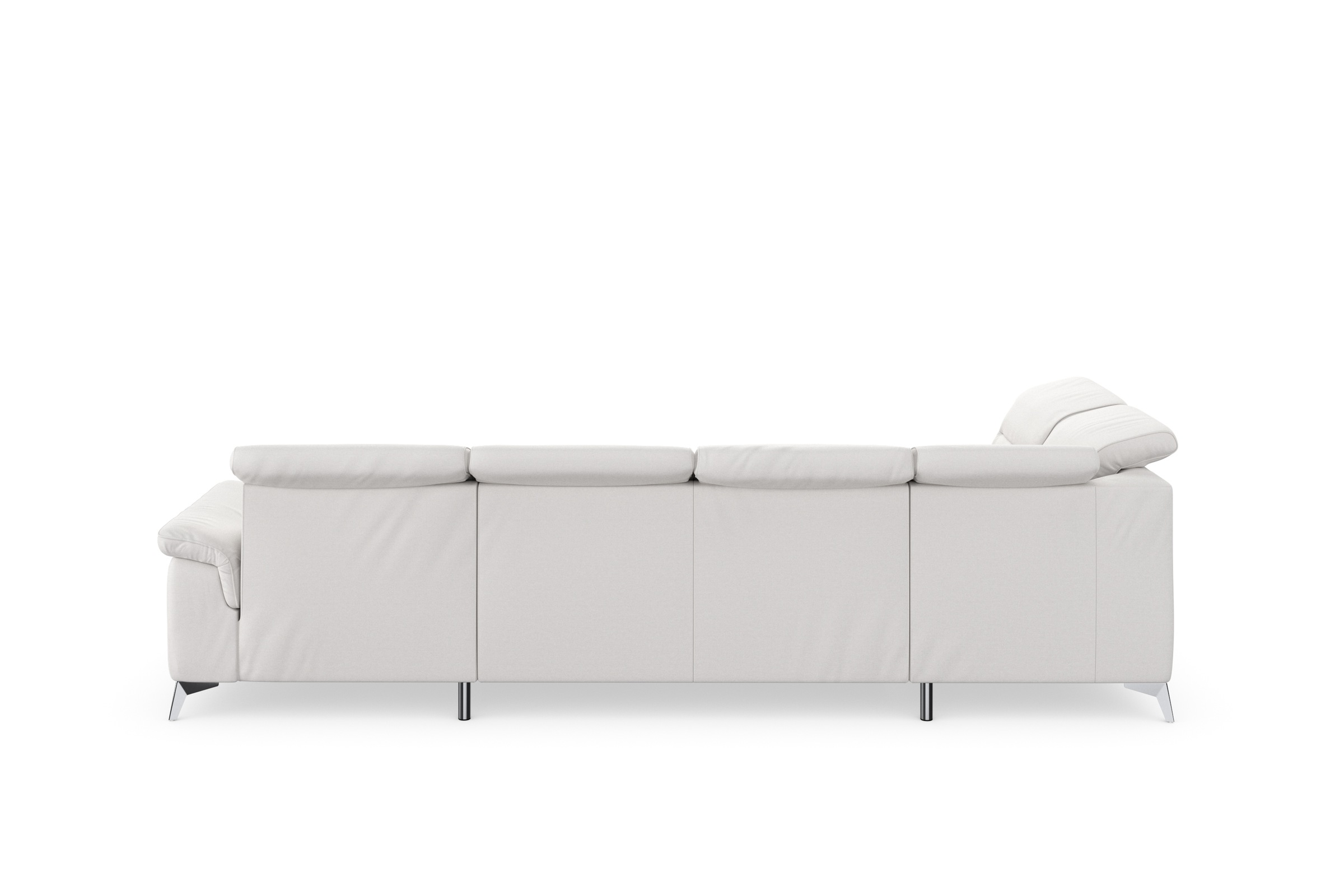 Wohnlandschaft SIT & MORE "Sinatra U-Form", silber, B:326cm H:85cm T:220cm, 98% Polyester, 2% Polyamid, Sofas, Wohnlandschaft, optional mit Kopfteilverstellung und Armteilfunktion etc. 6