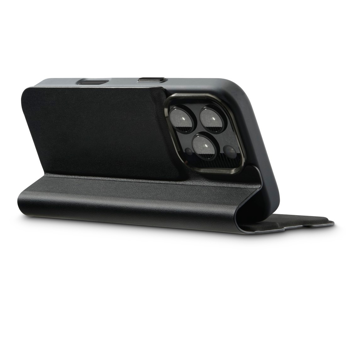 Hama Smartphone-Hülle »Handytasche Booklet für Apple iPhone 16 Pro nachhaltig, Kartenfach«, iPhone 16 Pro, Standfunktion, Kartenfach