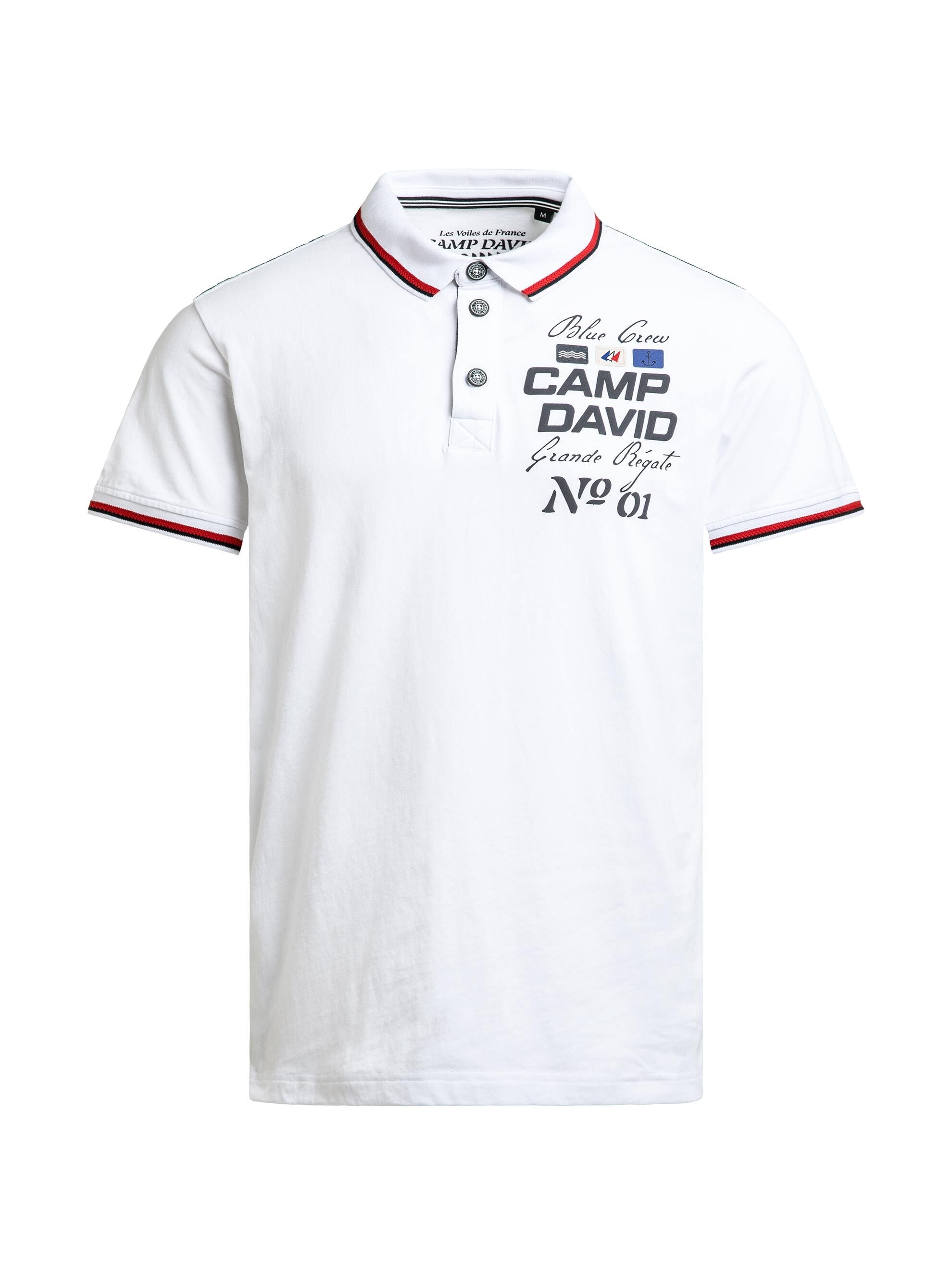 CAMP DAVID Poloshirt aus Baumwolle