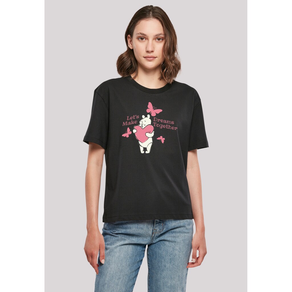 F4NT4STIC T-Shirt »Disney Winnie Puuh Let's Make Dreams Together«
