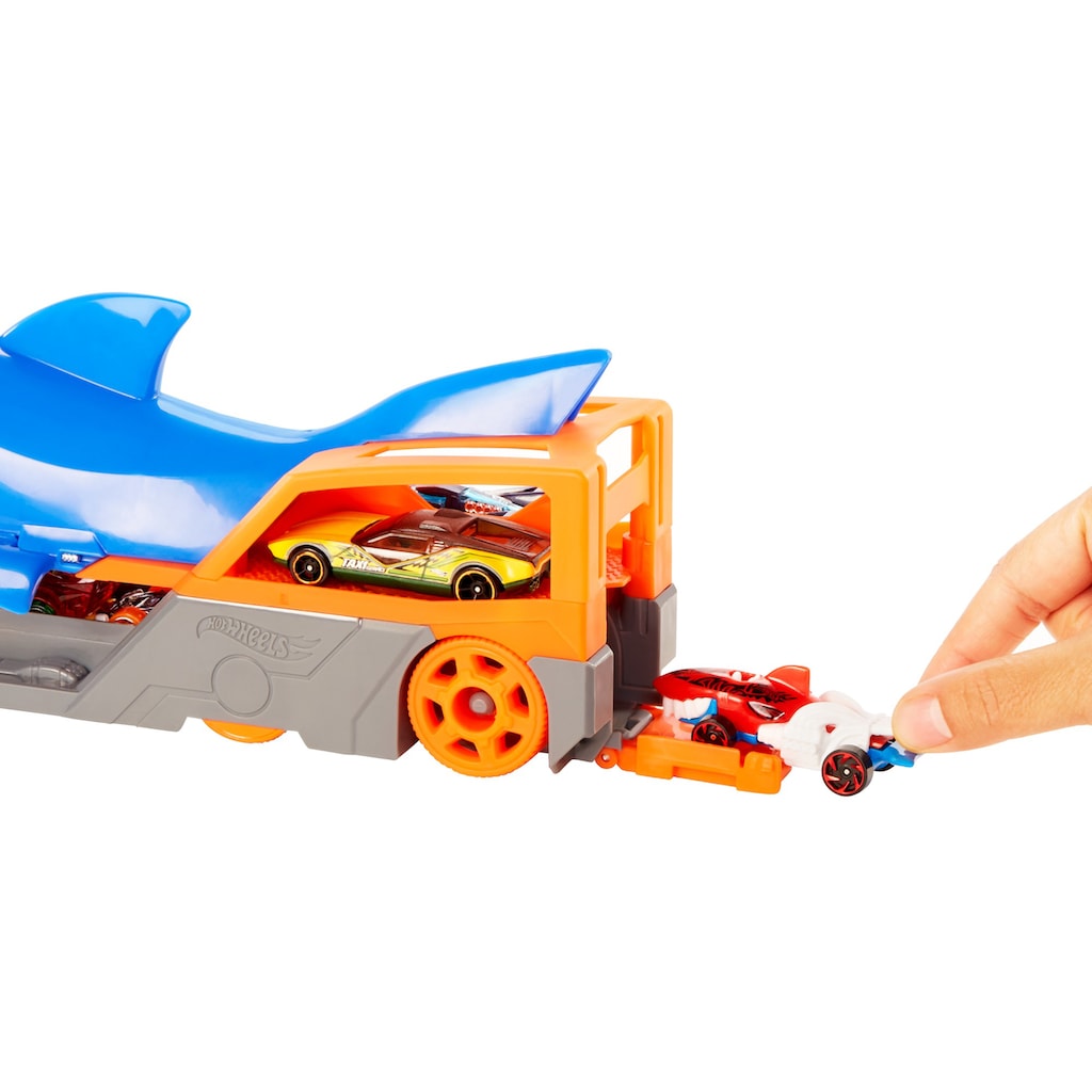 Hot Wheels Spielzeug-Transporter »Hungriger Hai-Transporter«