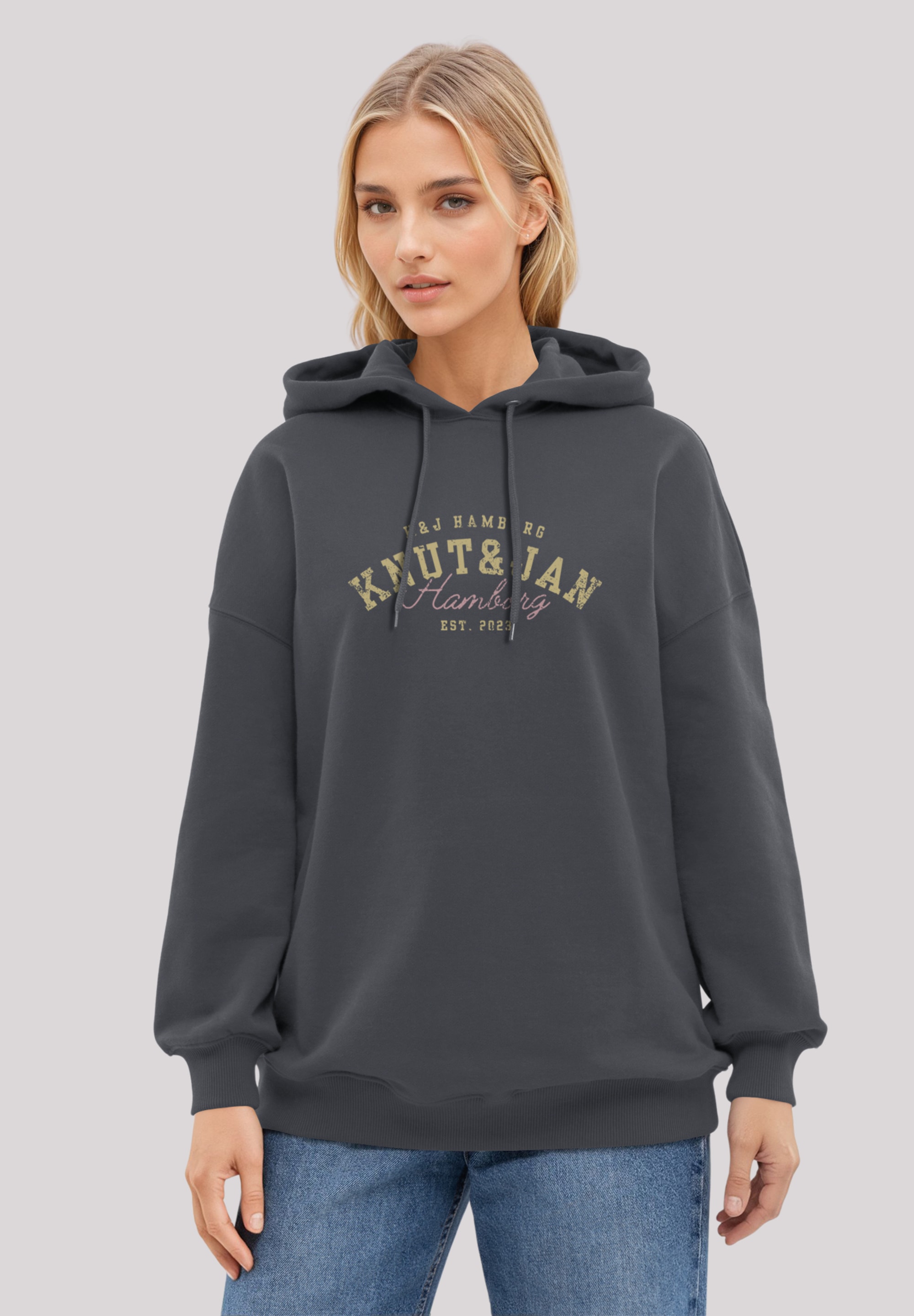 F4NT4STIC Kapuzenpullover "Knut & Jan Hamburg Sommer" Premium Qualität günstig online kaufen