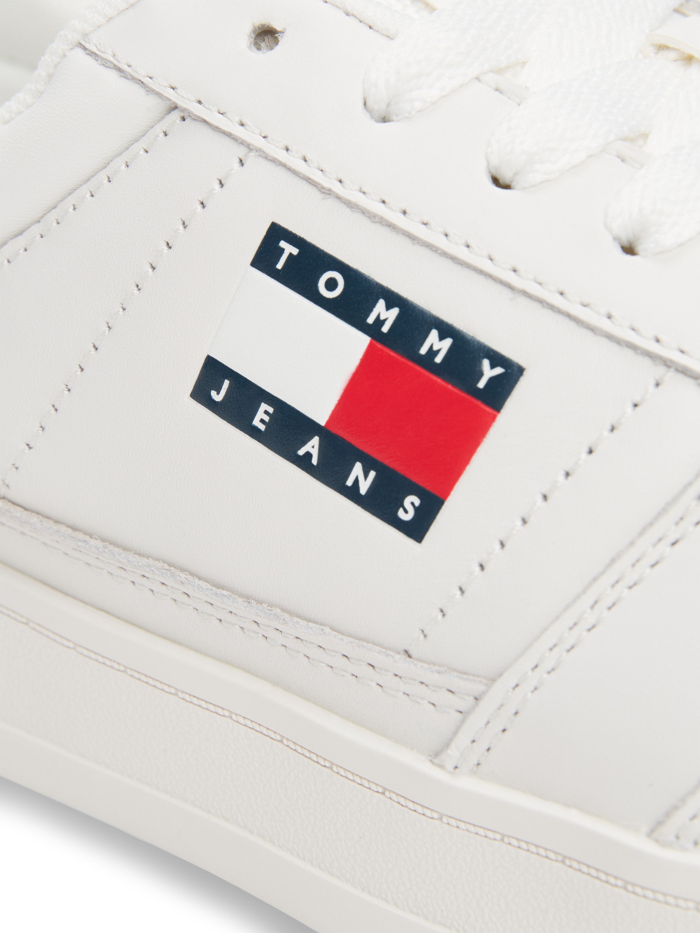 Tommy Jeans Sneaker »TJM THE GREENWICH NEW ESS«, Freizeitschuh, Halbschuh, Schnürschuh im Basekt-Style
