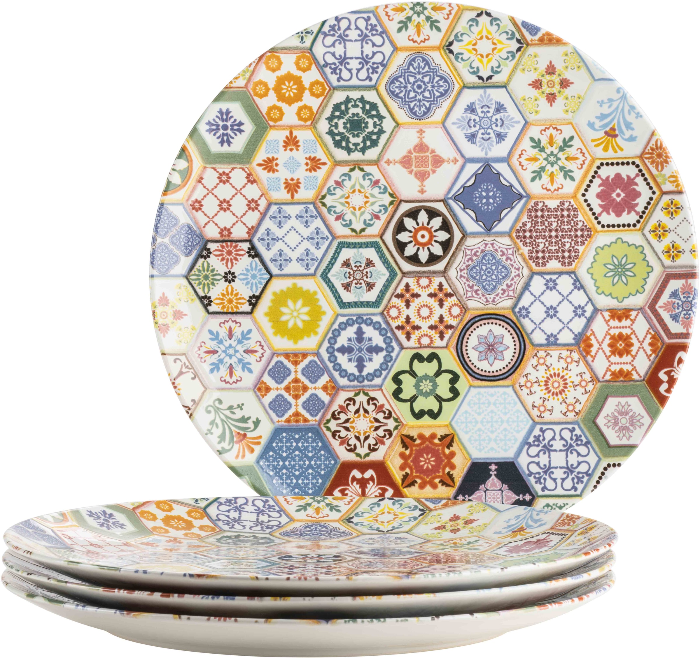 MÄSER Platzteller "Platzteller-Set Amarante, Steinzeug" günstig online kaufen