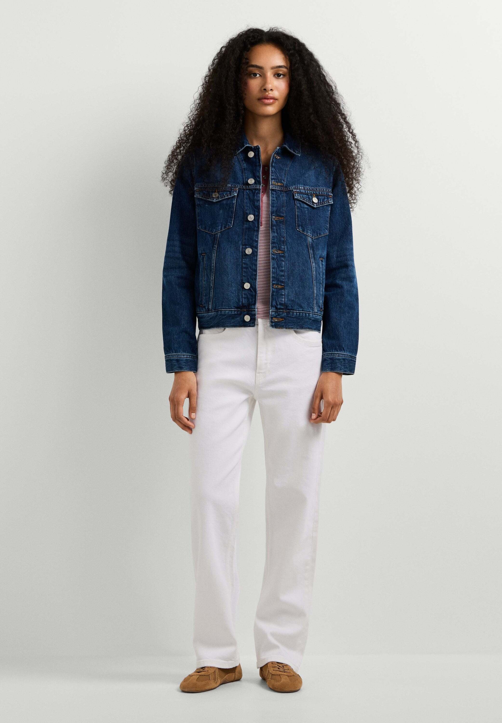 Pepe Jeans Jeansjacke »denim jacket CRESCENT TRUCKER JACKET«