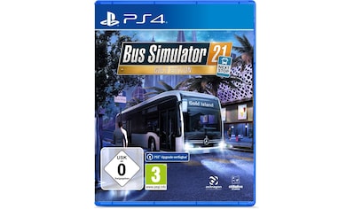 Spielesoftware »Bus Simulator 21 Next Stop - Gold Edition«, PlayStation 4