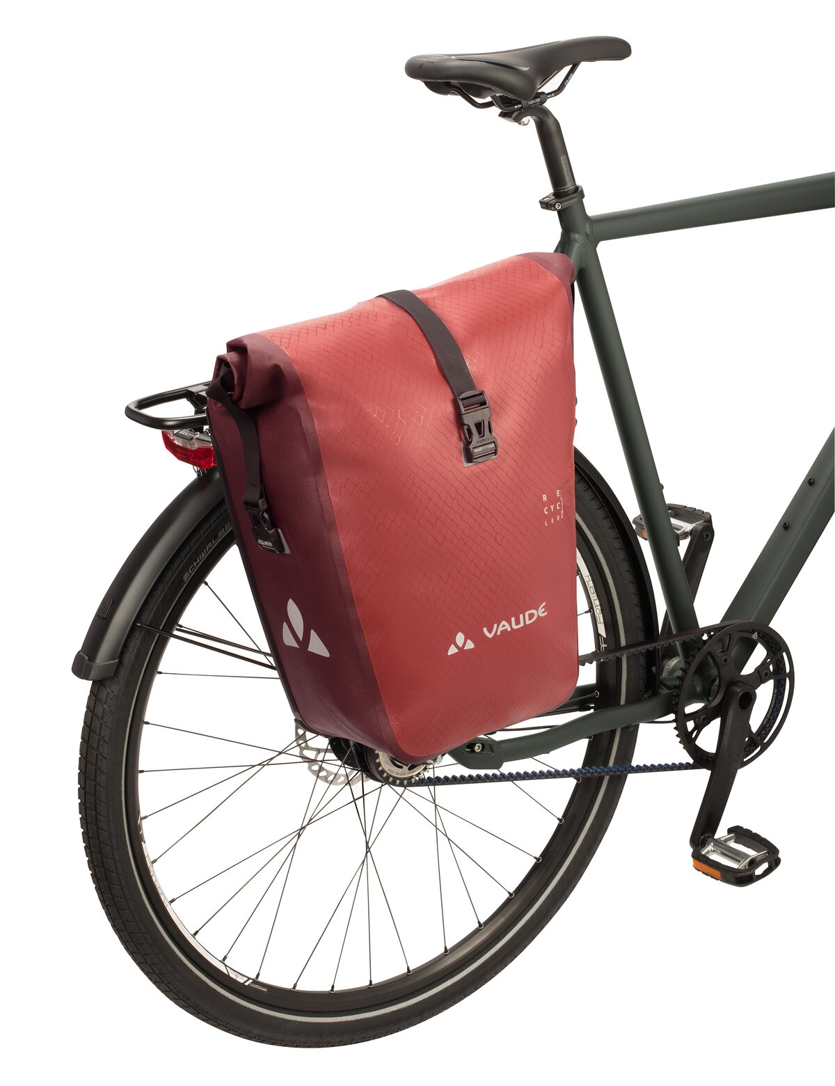 VAUDE Fahrradtasche »AQUA BACK SINGLE (REC)« für Radsport, mit Organizer-Innentasche, wasserdicht