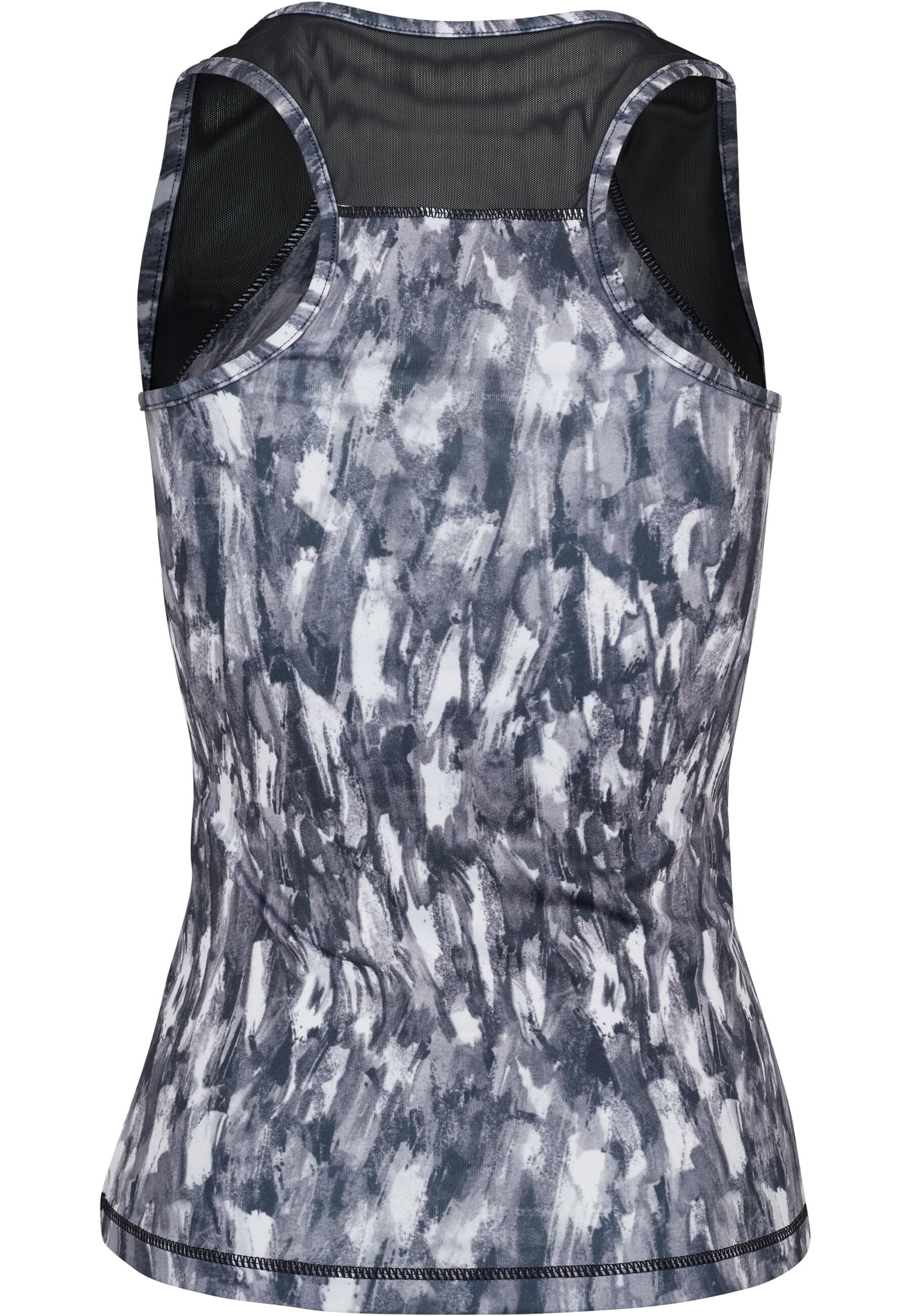 URBAN CLASSICS Muskelshirt »Urban Classics Damen Ladies Active Graphic Top«, (1 tlg.)