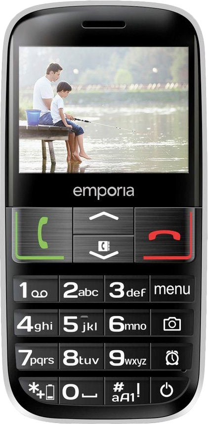 Emporia Handy »EUPHORIA«, schwarz, 5,84 cm/3,2 Zoll, 2 MP Kamera