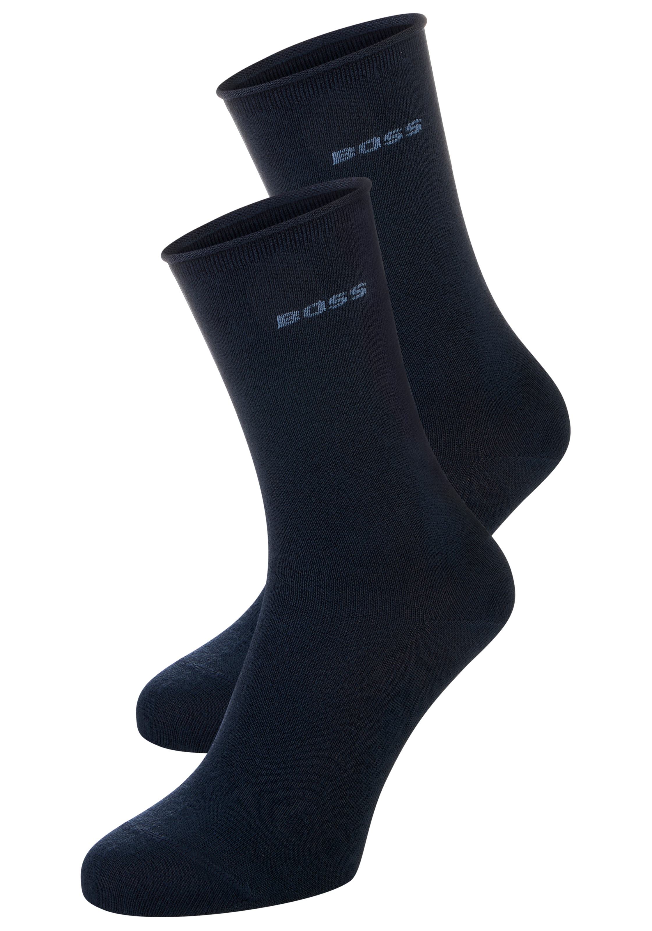 BOSS Socken 2 Paar tlg. mittelhoch, verstärkte Zehen- und Fersenpartie günstig online kaufen