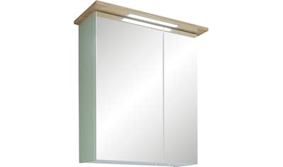 Spiegelschrank »Quickset 963 Badschrank, 2 Spiegeltüren, 2 Einlegeböden, 60 cm breit«