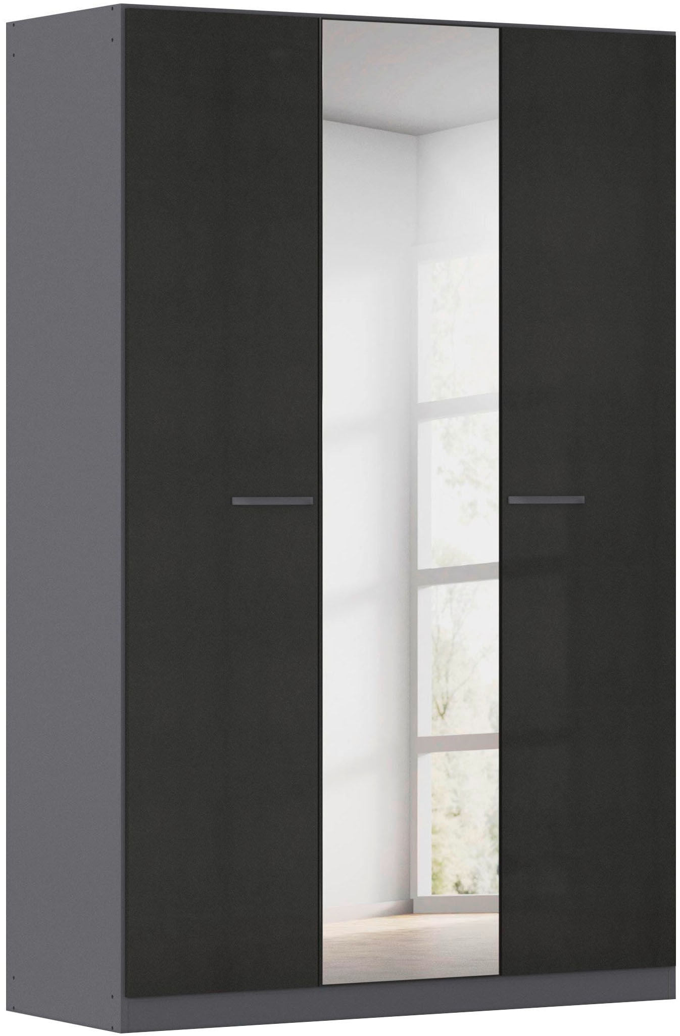 OTTO home Kleiderschrank "Mehrzweckschrank Aktenschrank Möbel Mietswohnung Schlafzimmer OTELI" erhältlich in Breiten 91-360 cm, ab Breite 136cm inkl. Innenschubladen, mit zusätzlichen Einlegeböden, optional mit Spiegel MADE IN GERMANY