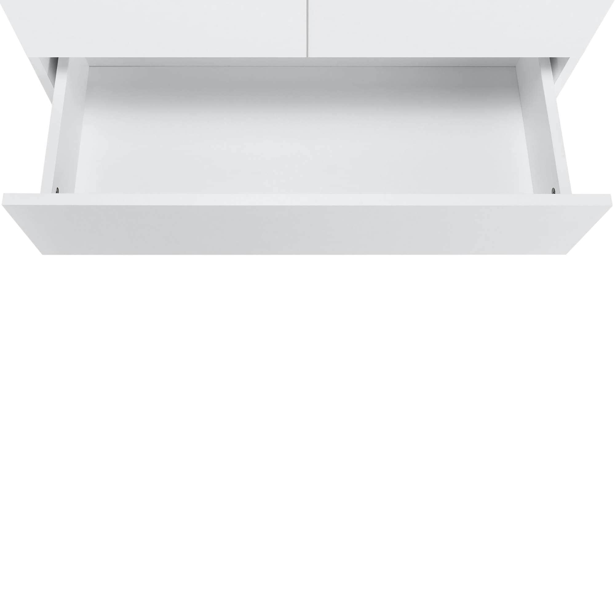 Home affaire Midischrank »Wisla«, mit 4 Türen & 1 Schublade, Breite 76 cm, Höhe 130 cm