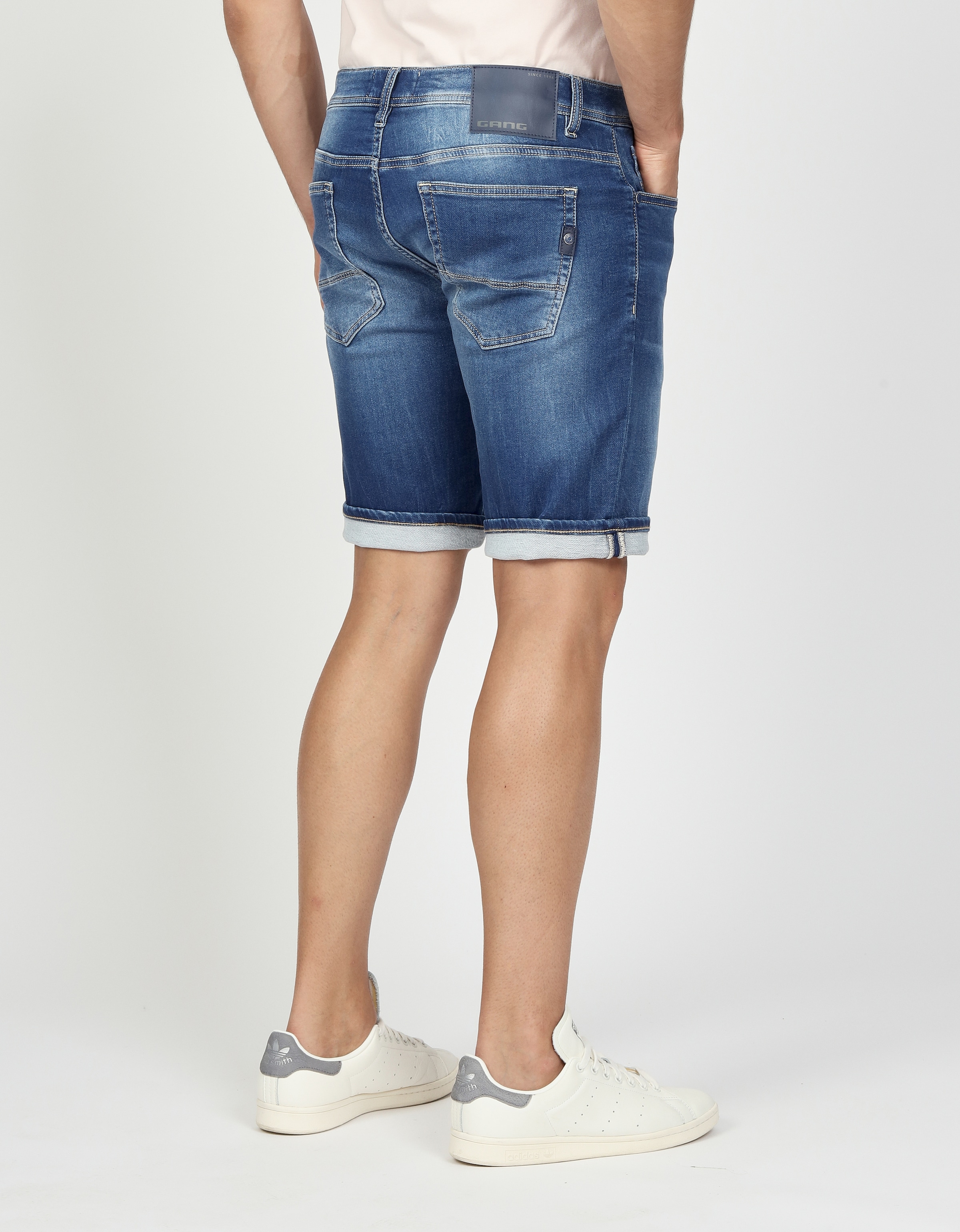 GANG Jeansshorts »94NICO«, mit Umschlagsaum