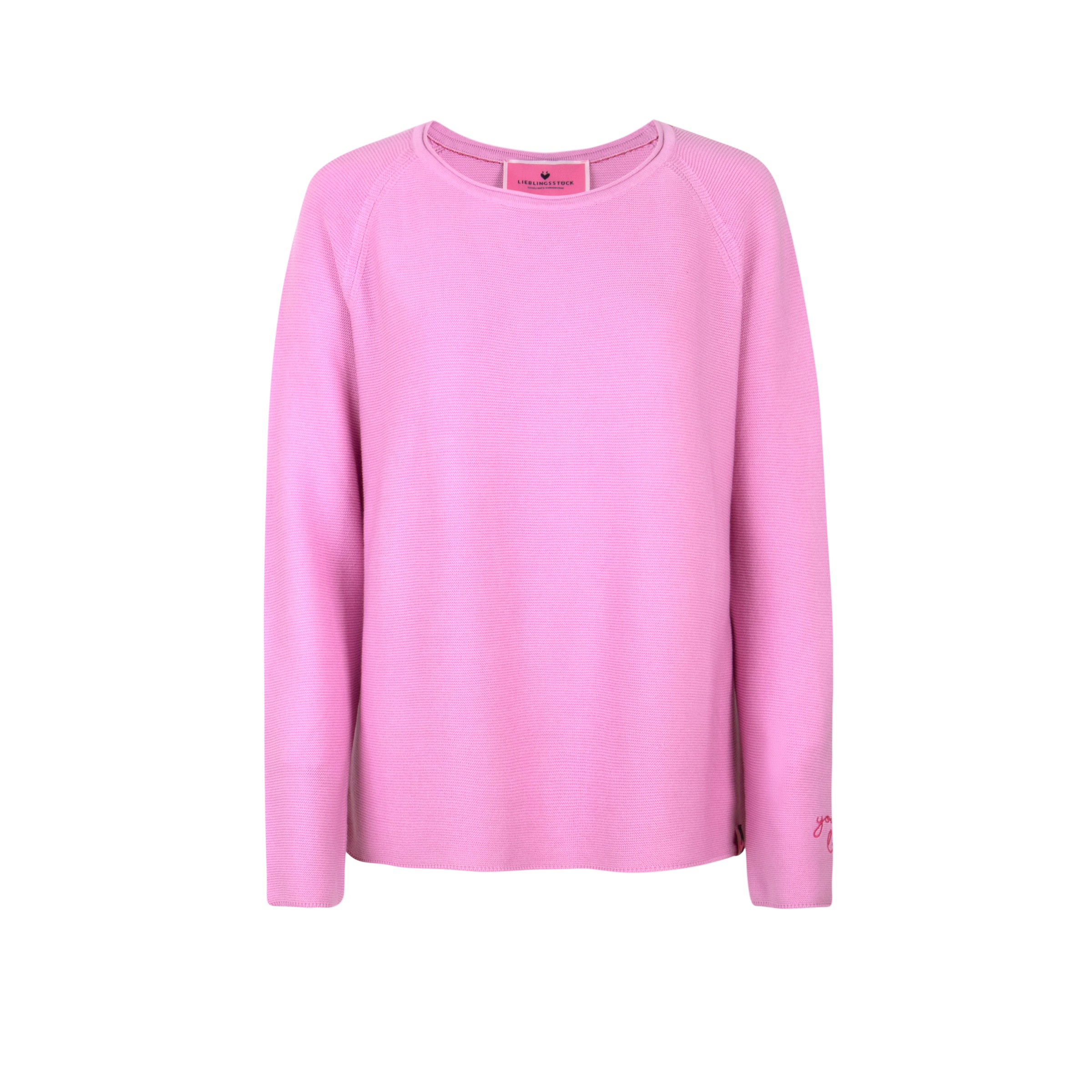 Lieblingsstück Strickpullover »AilaniL« mit Rollkante am Ausschnitt