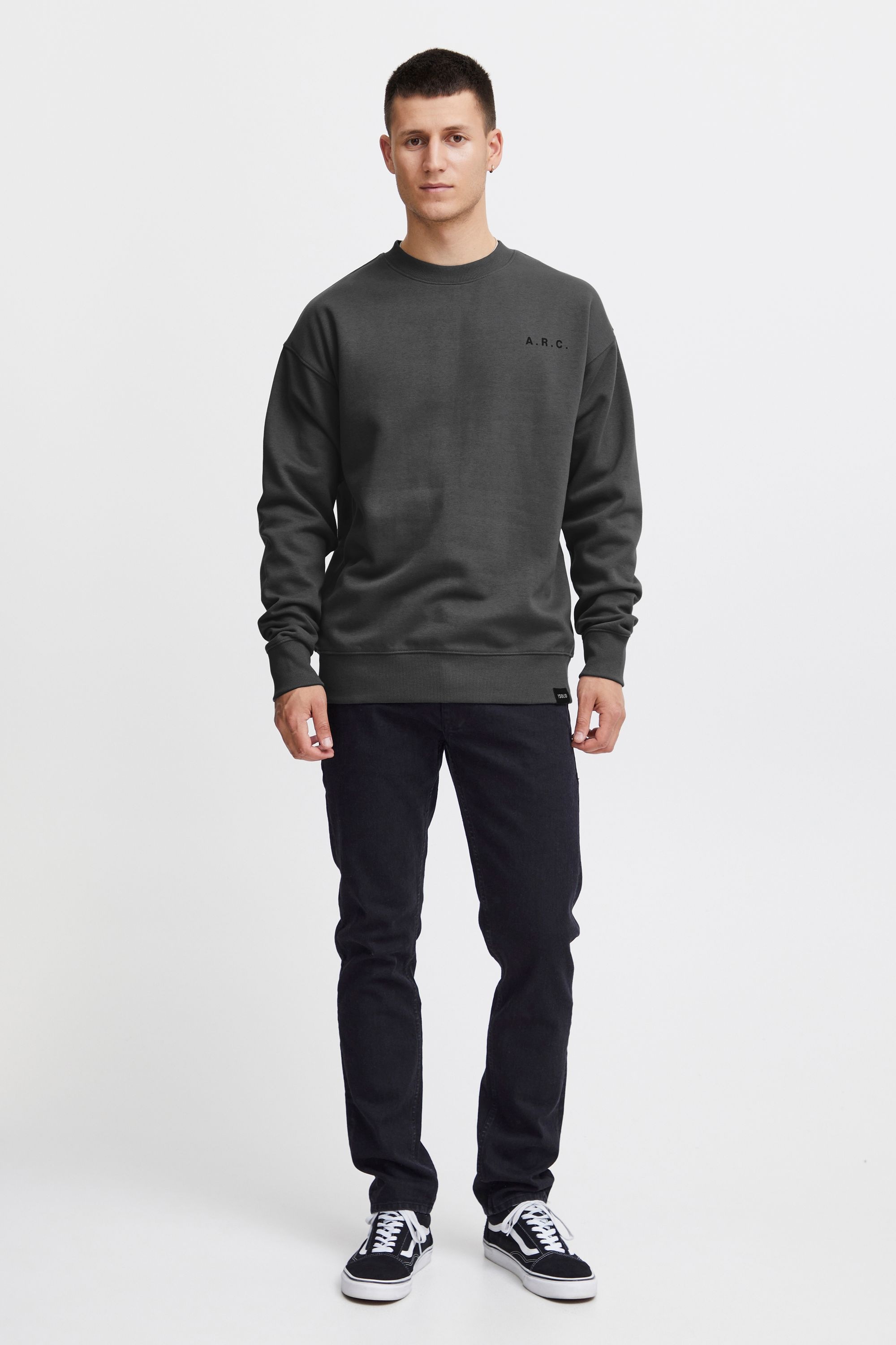 !Solid Longpullover »Sweatshirt SDHannes«