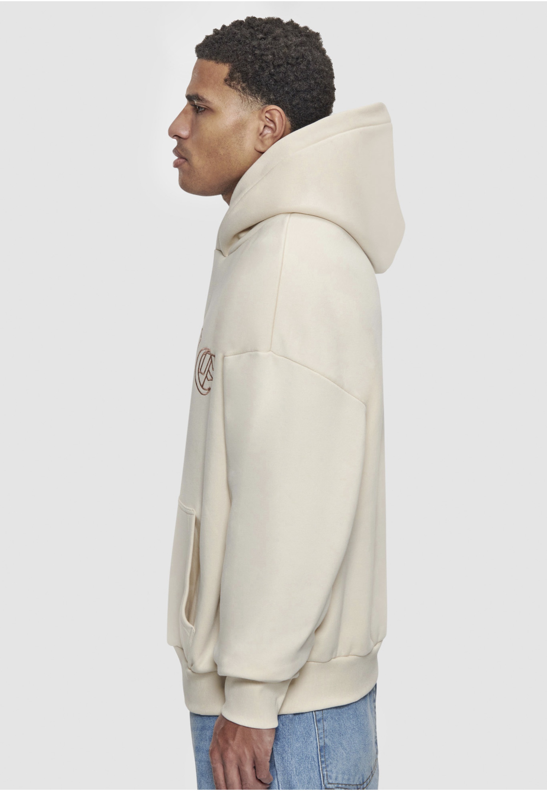 Dropsize Kapuzenpullover »Dropsize Herren Dropsize Heavy Oversize Crime Outline Hoodie« 1 Stk.