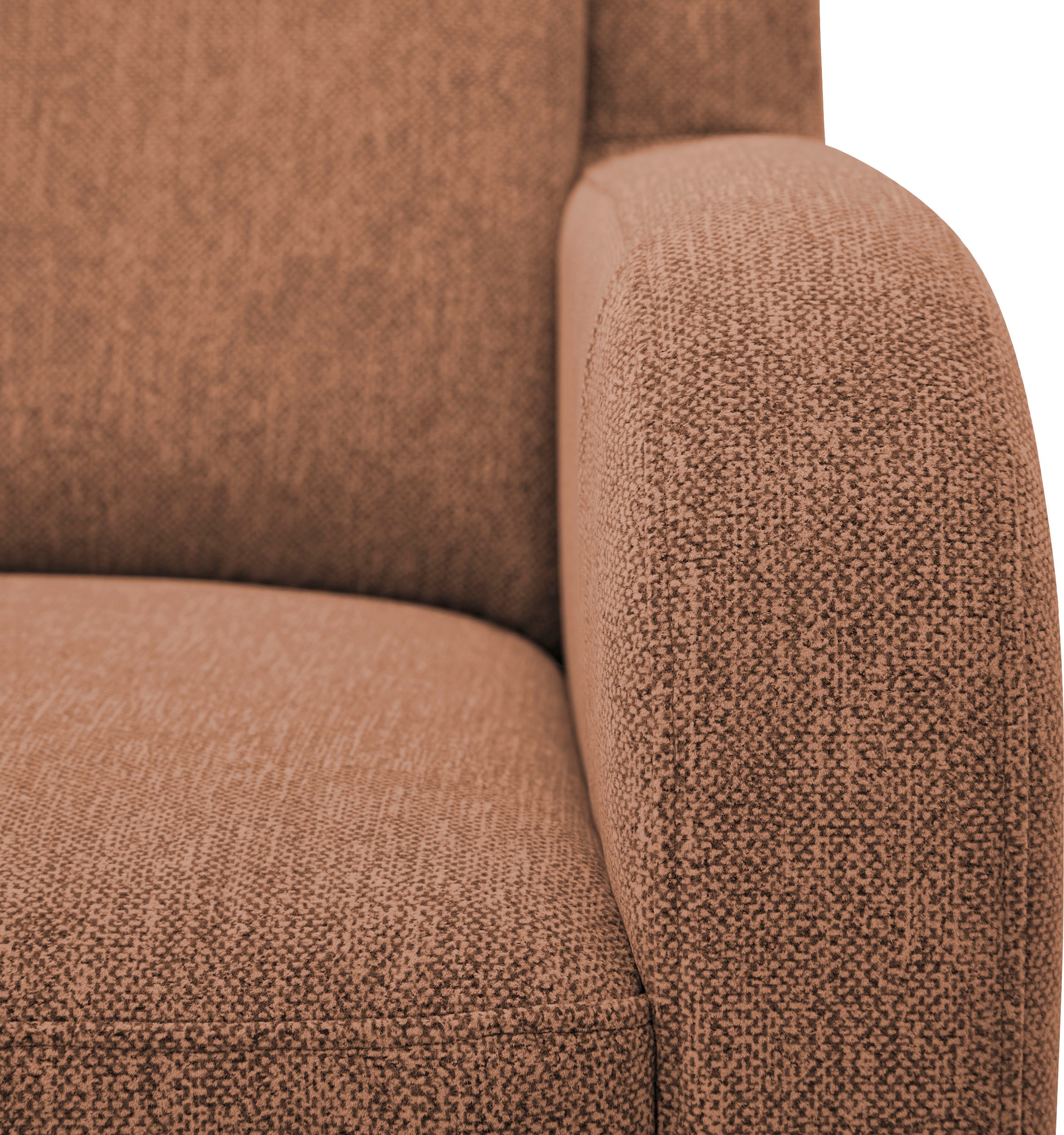 VILLA BECK Ecksofa »Varese L-Form«, (2 St.), Kopfteilverstellung, wahlweise mit Sitzvorzug, in Sitzhöhe 46 cm